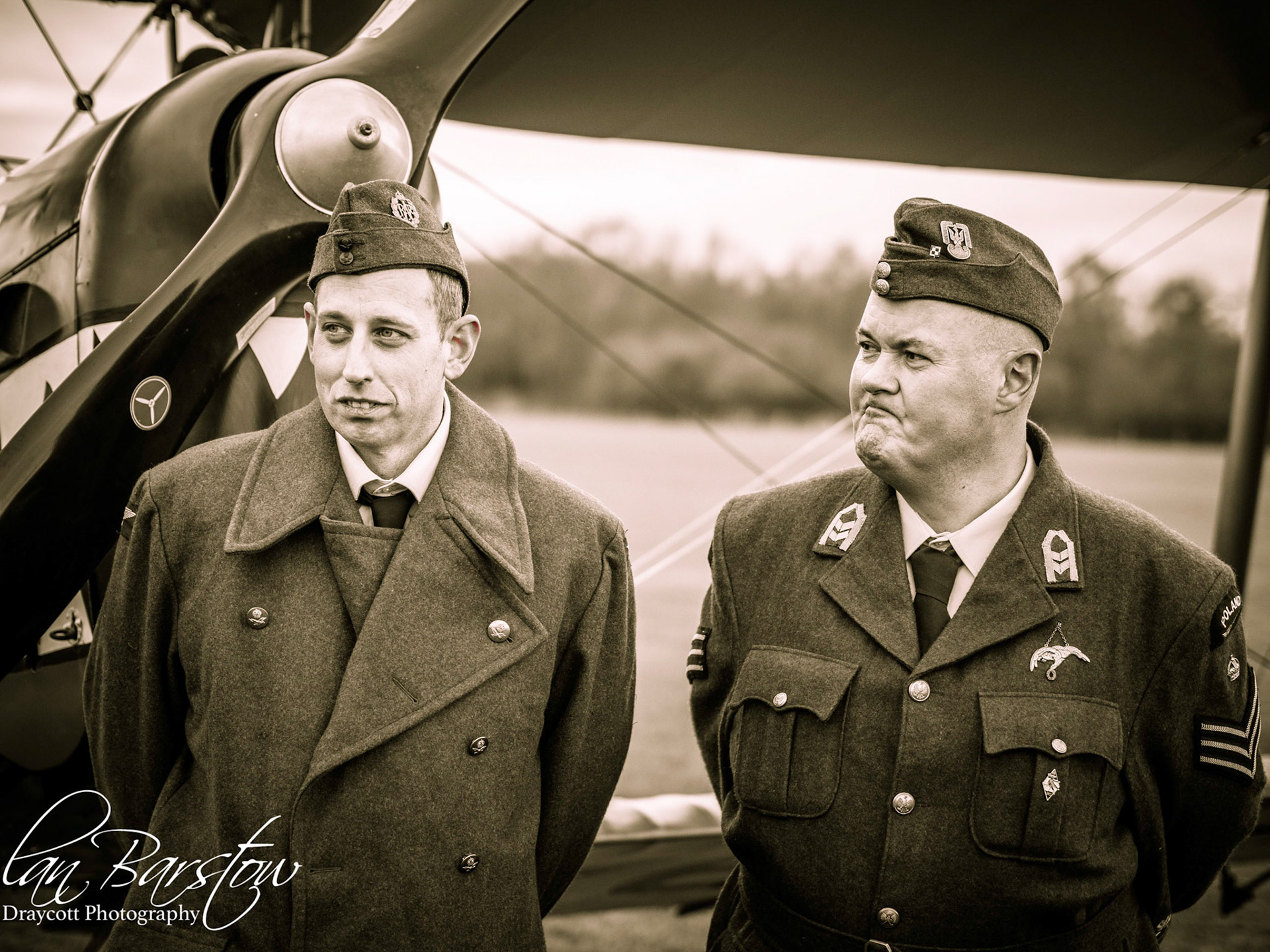 World War II - Re-enactment.