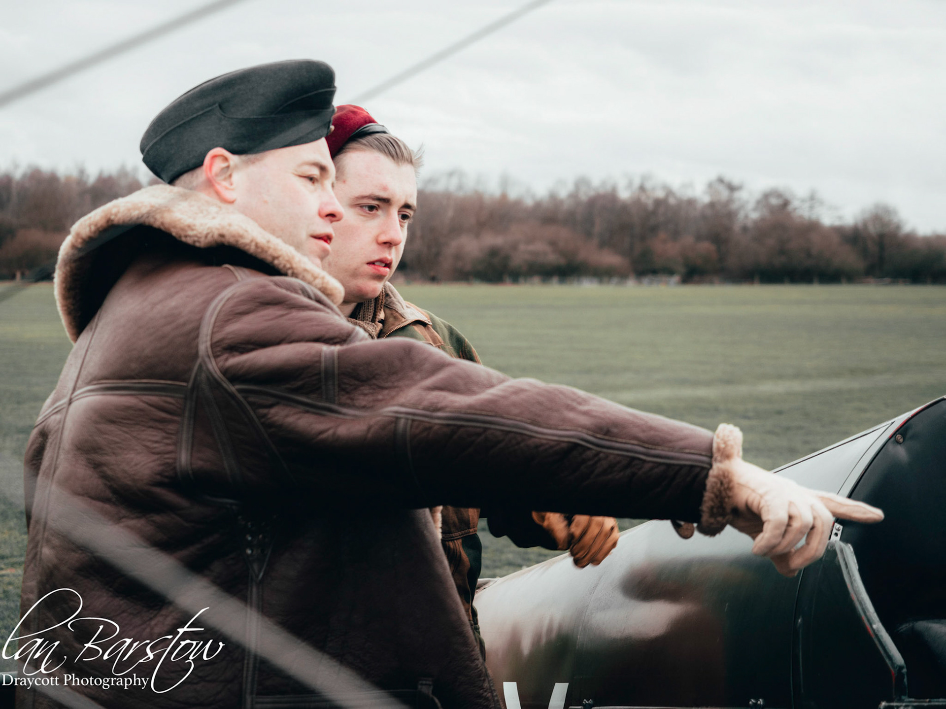 World War II - Re-enactment.