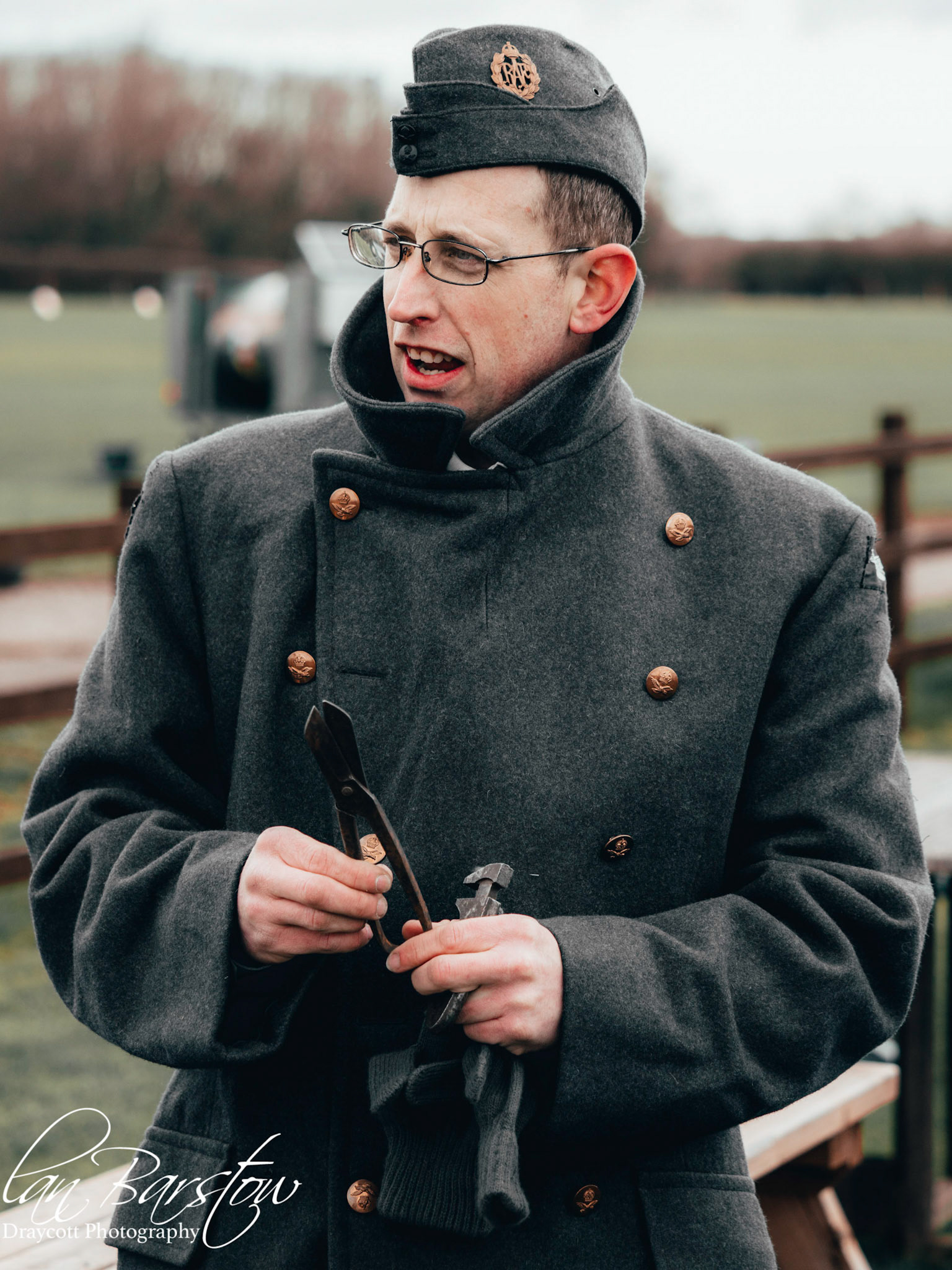 World War II - Re-enactment.
