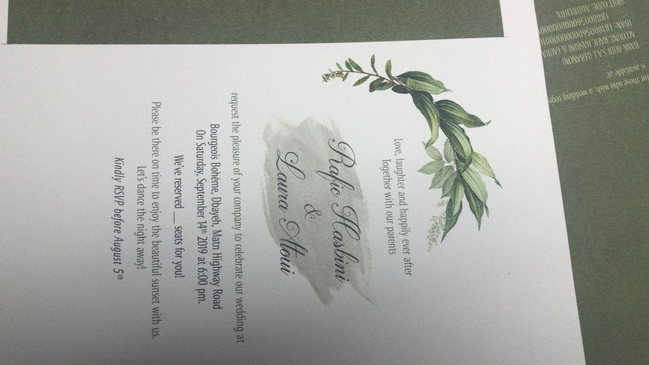 Tom Maher Digital Artist Graphic Designer Rl Wedding Invitation