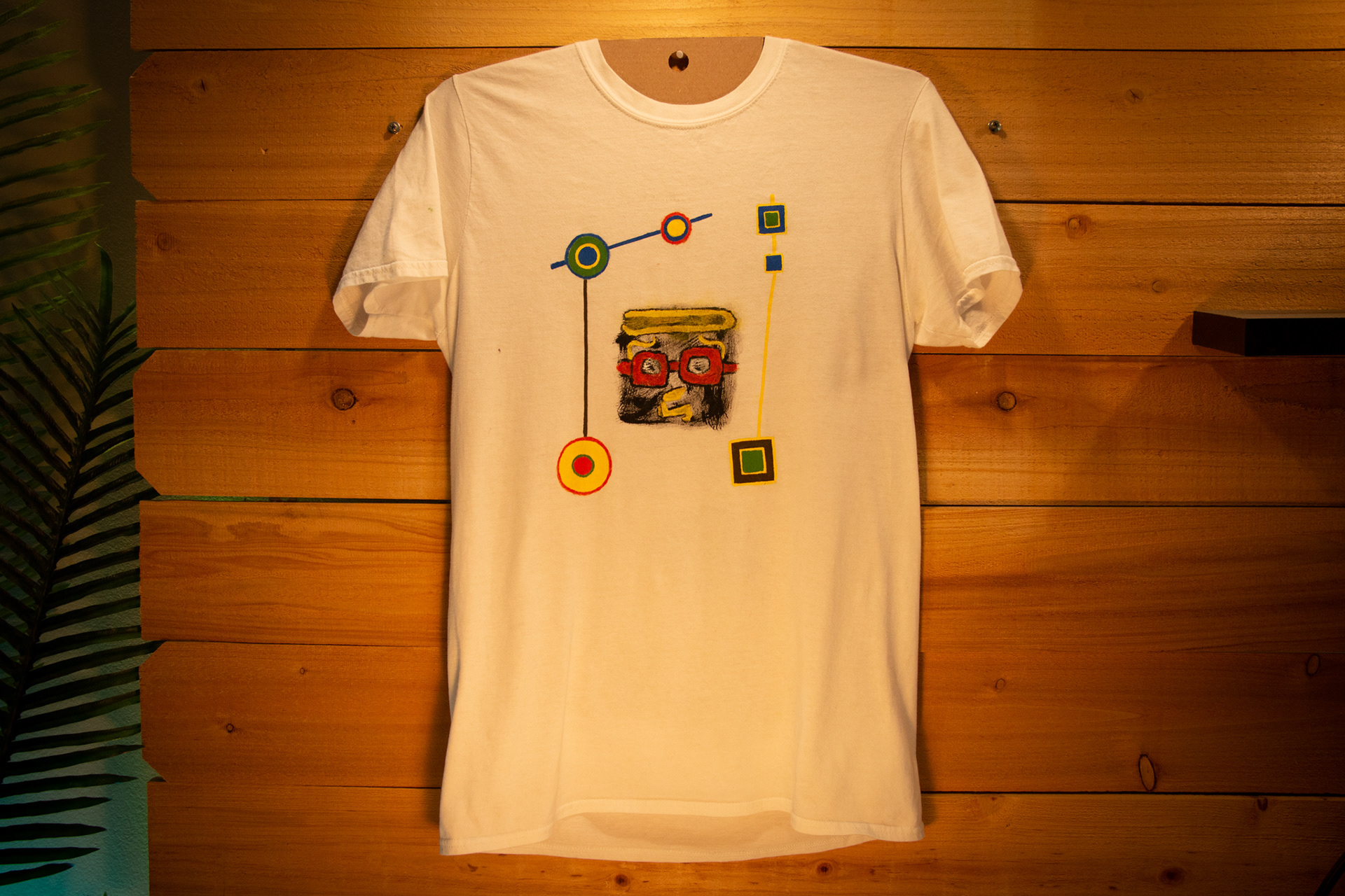 First Coaltoons Couture hand painted screen printed t-shirt.