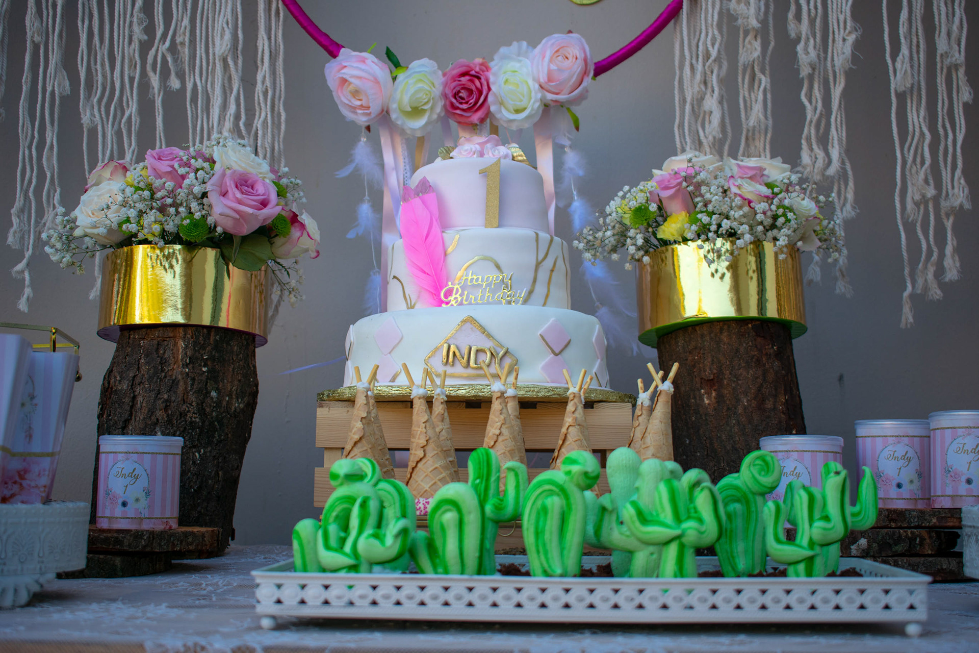 Mf Photography972 Deco Anniversaire Pour Une Bebe De 1 An