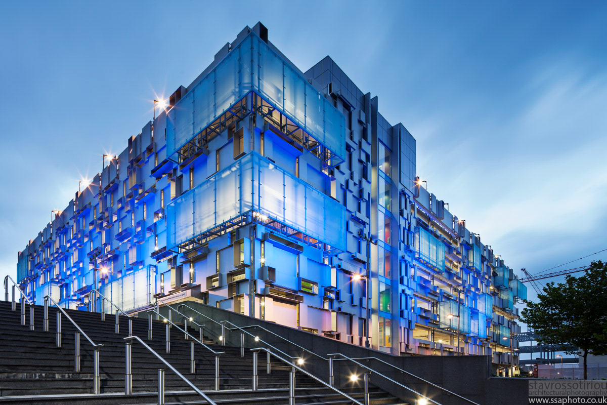 Stavros Sotiriou Architectural Photography Millennium Point Car Park