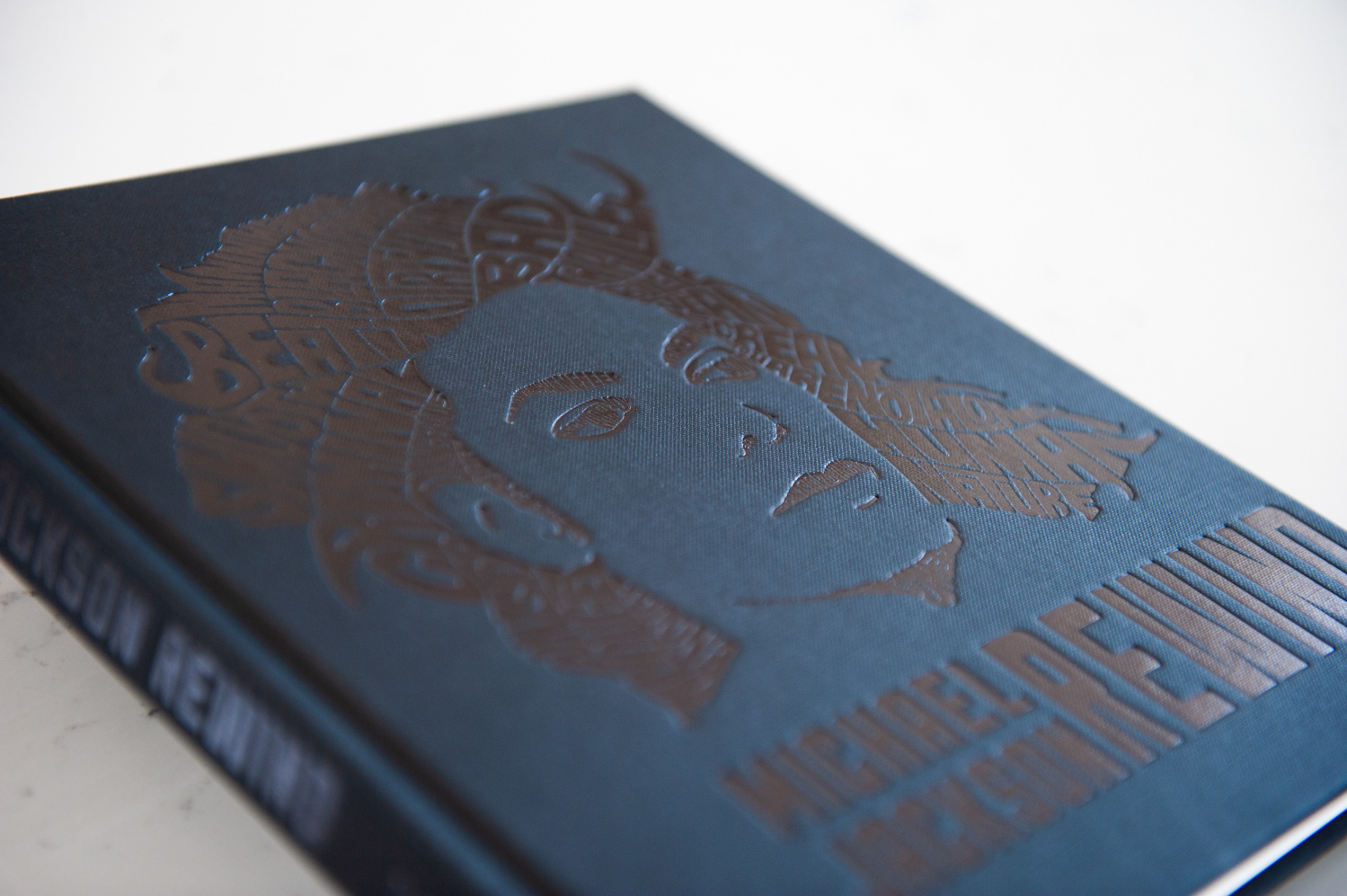 Michael Jackson Rewind typographic illustration design by Seanings