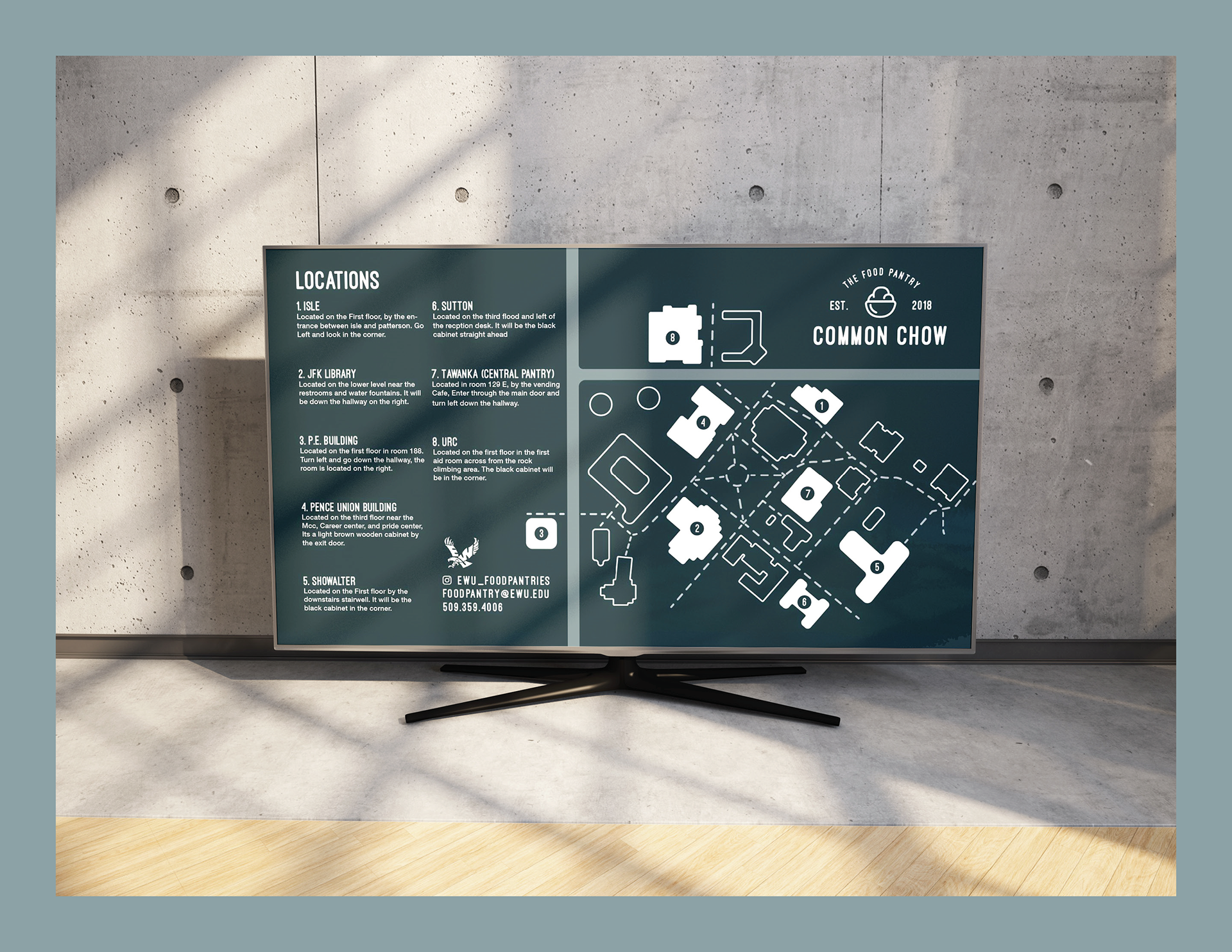 T.V. Map Mock Up