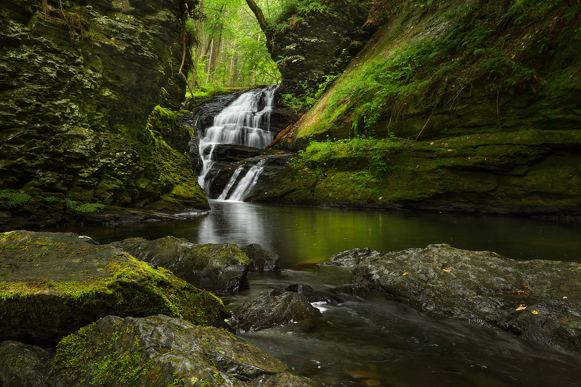 Hidden Cascade - Hornbecks Creek, Pennsylvania