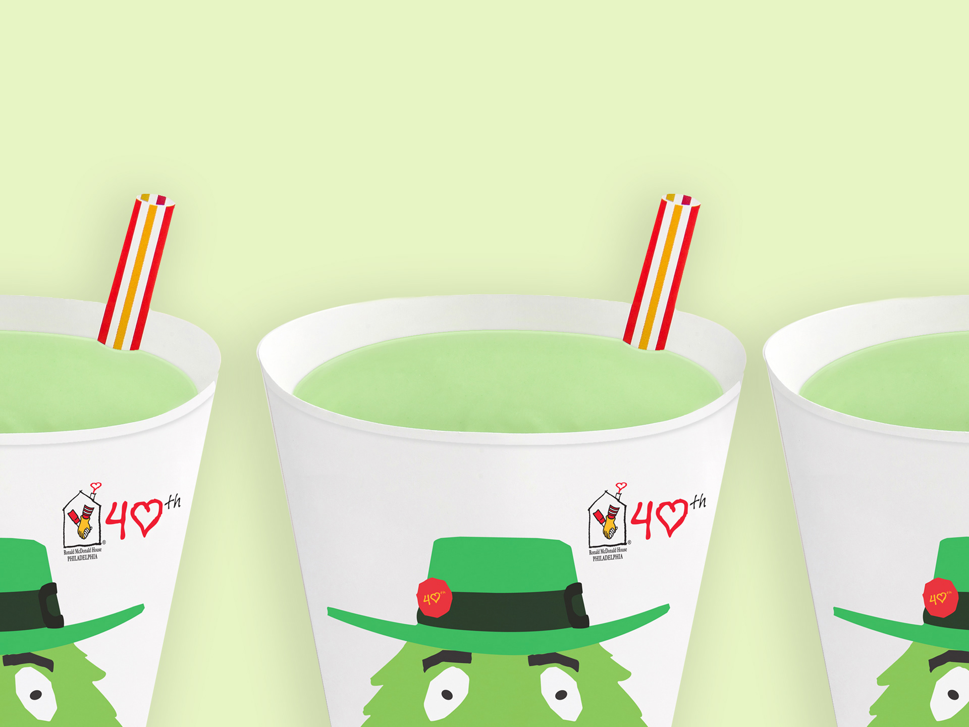 McDonald Shamrock Shake Mint Chocolate