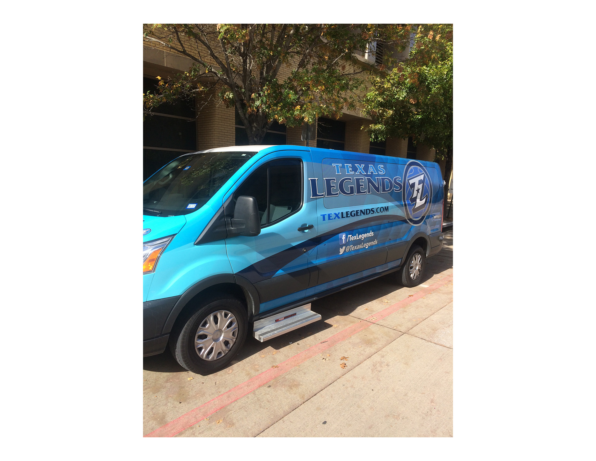 Texas Legends Van