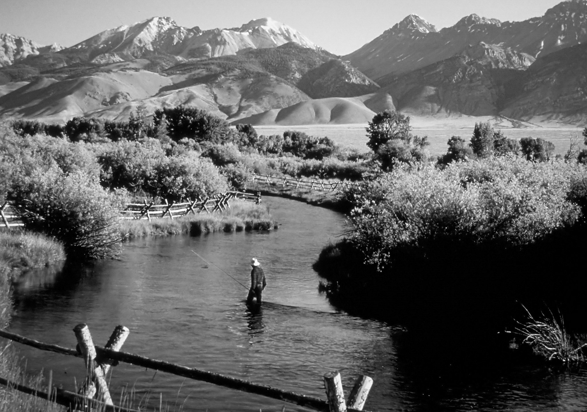 Mike on Goddard Creek