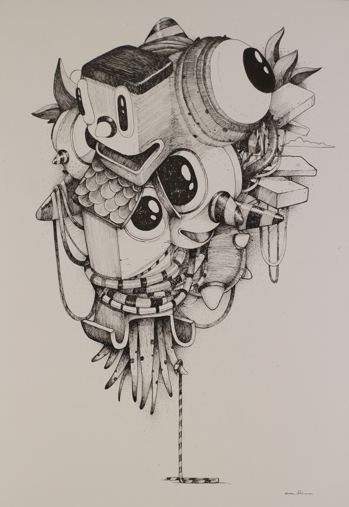 Oscar LLorens Illustration Just Ink