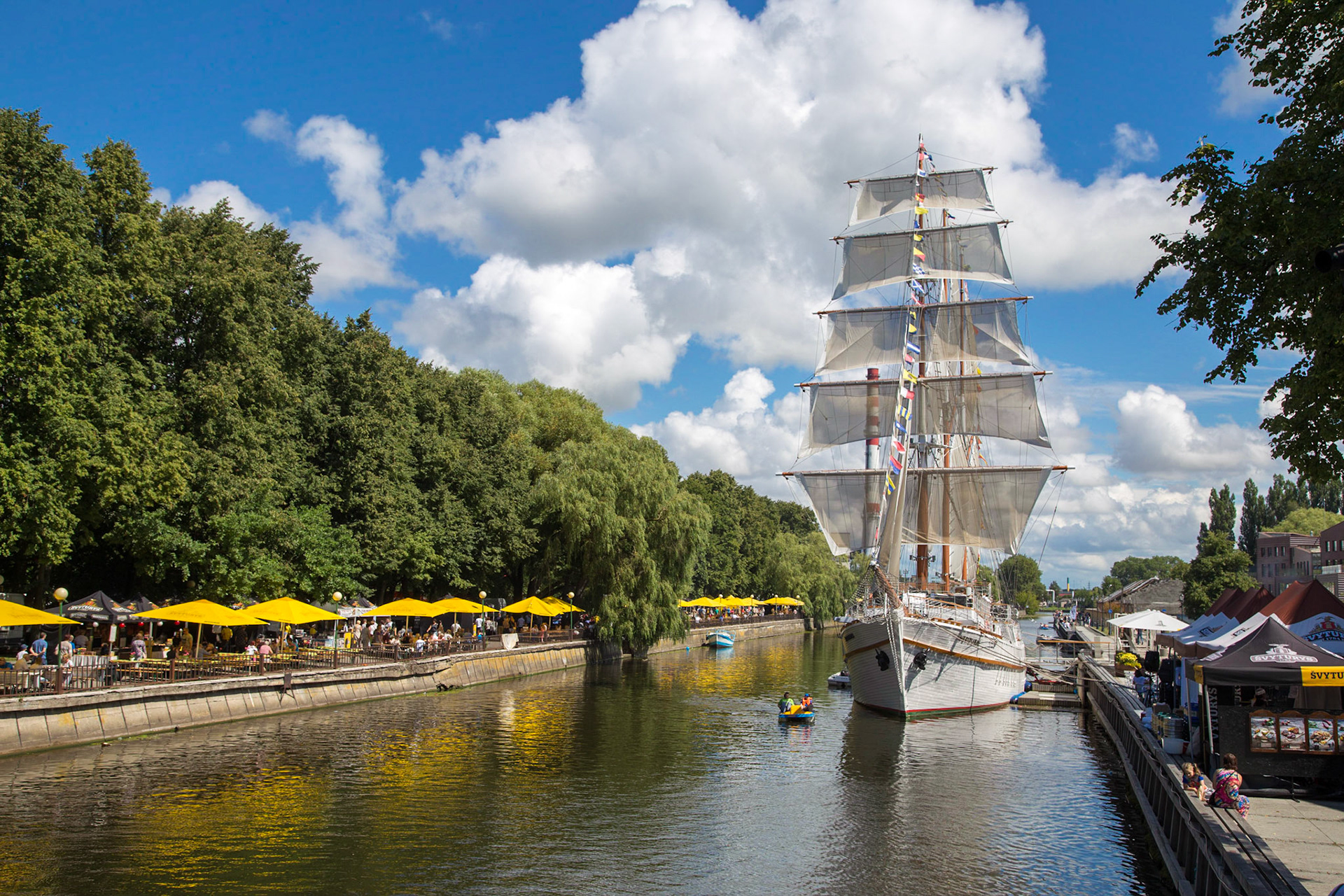 Klaipéda Lithuania during Sea Festival