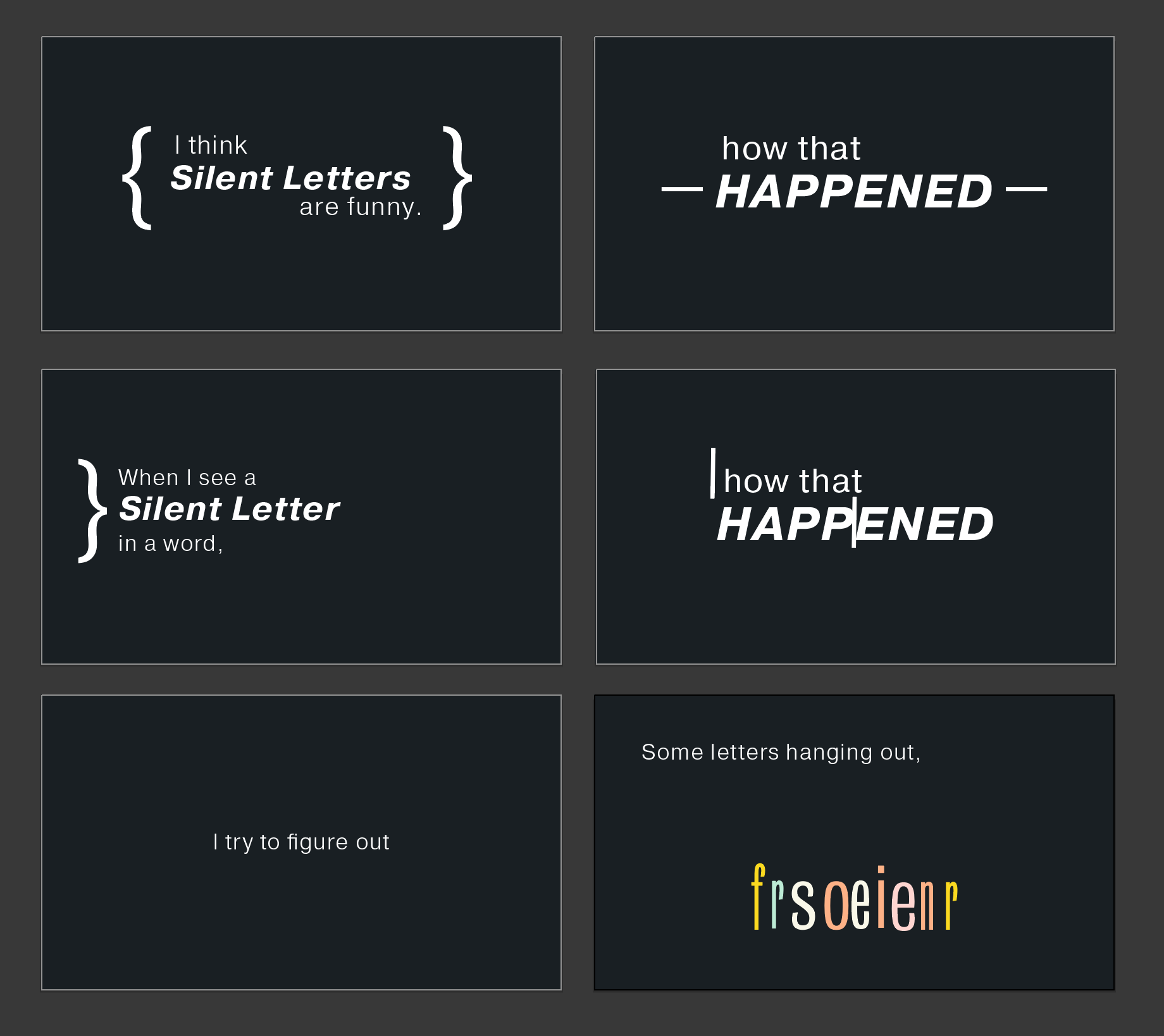 Sample of Storyboarding in Illustrator