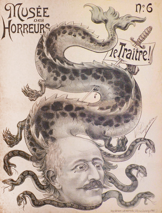 Bouquinerie AURORE - Le Musée des Horreurs - planche 6 - Le Traitre - Lithographie
