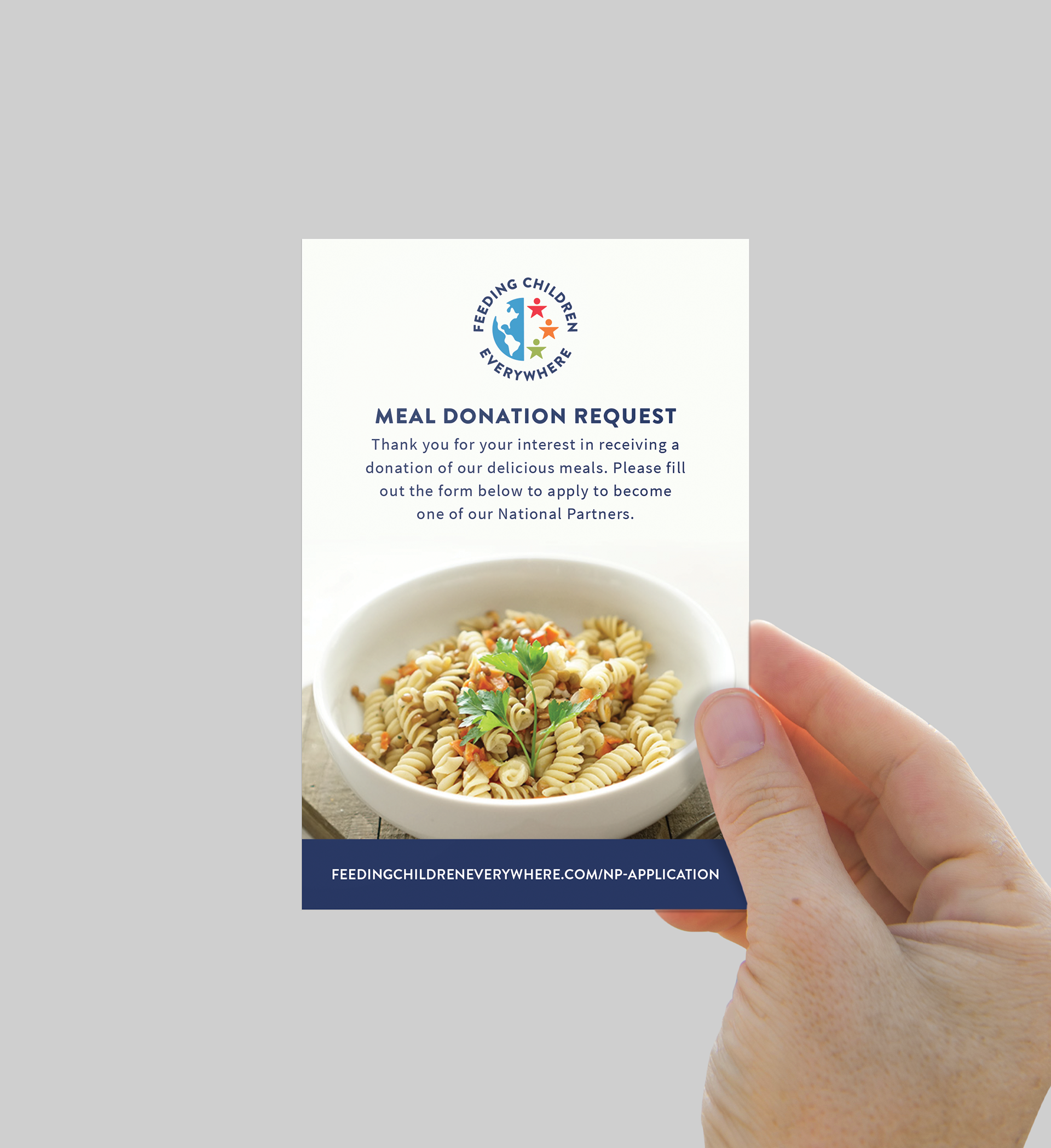 3.5in x 5.25in postcard for potential clients