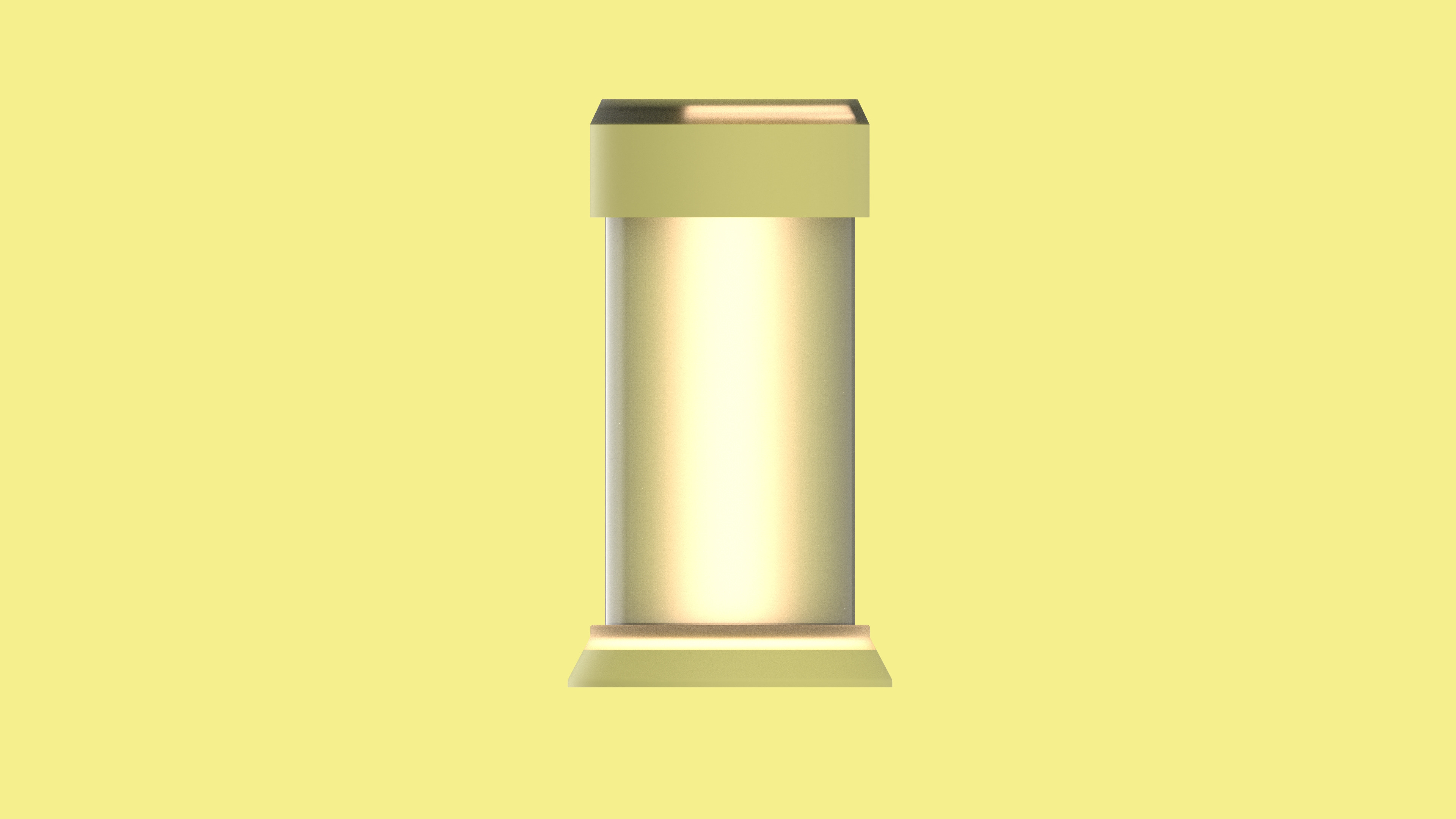 Yellow Polaris lamp