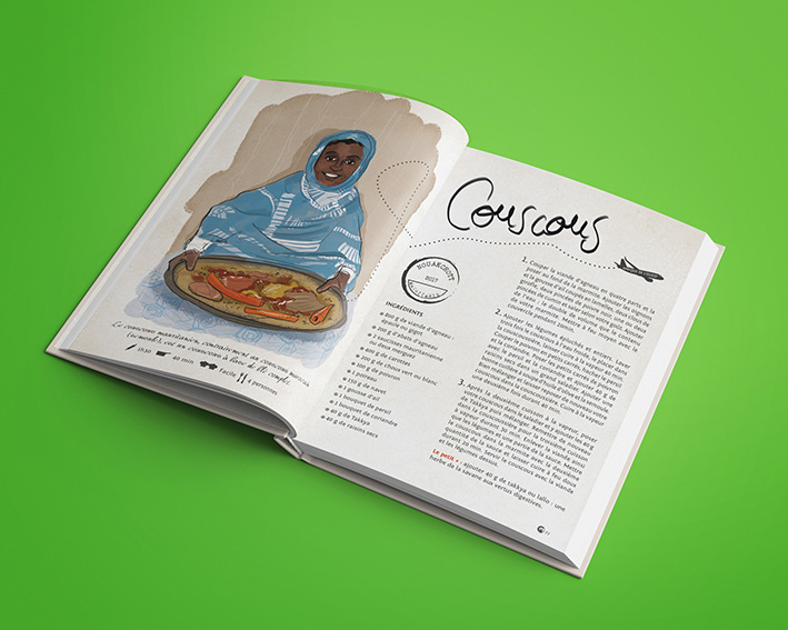 Livre recette Centrimex Saveurs du Monde Couscous
