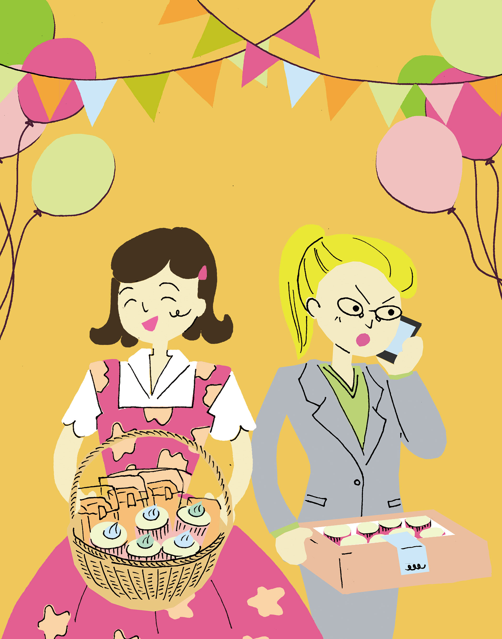 "BAKE SALE" for NY Times Opinion