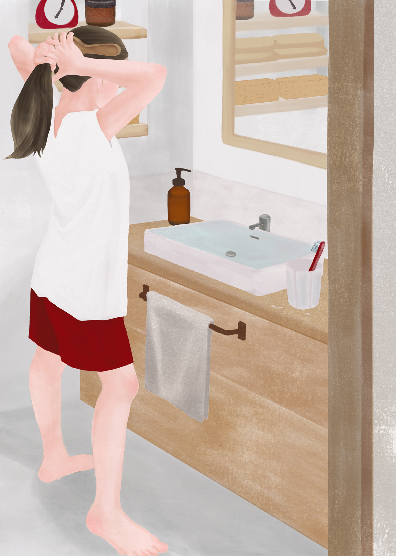Morning Routine / 朝の支度