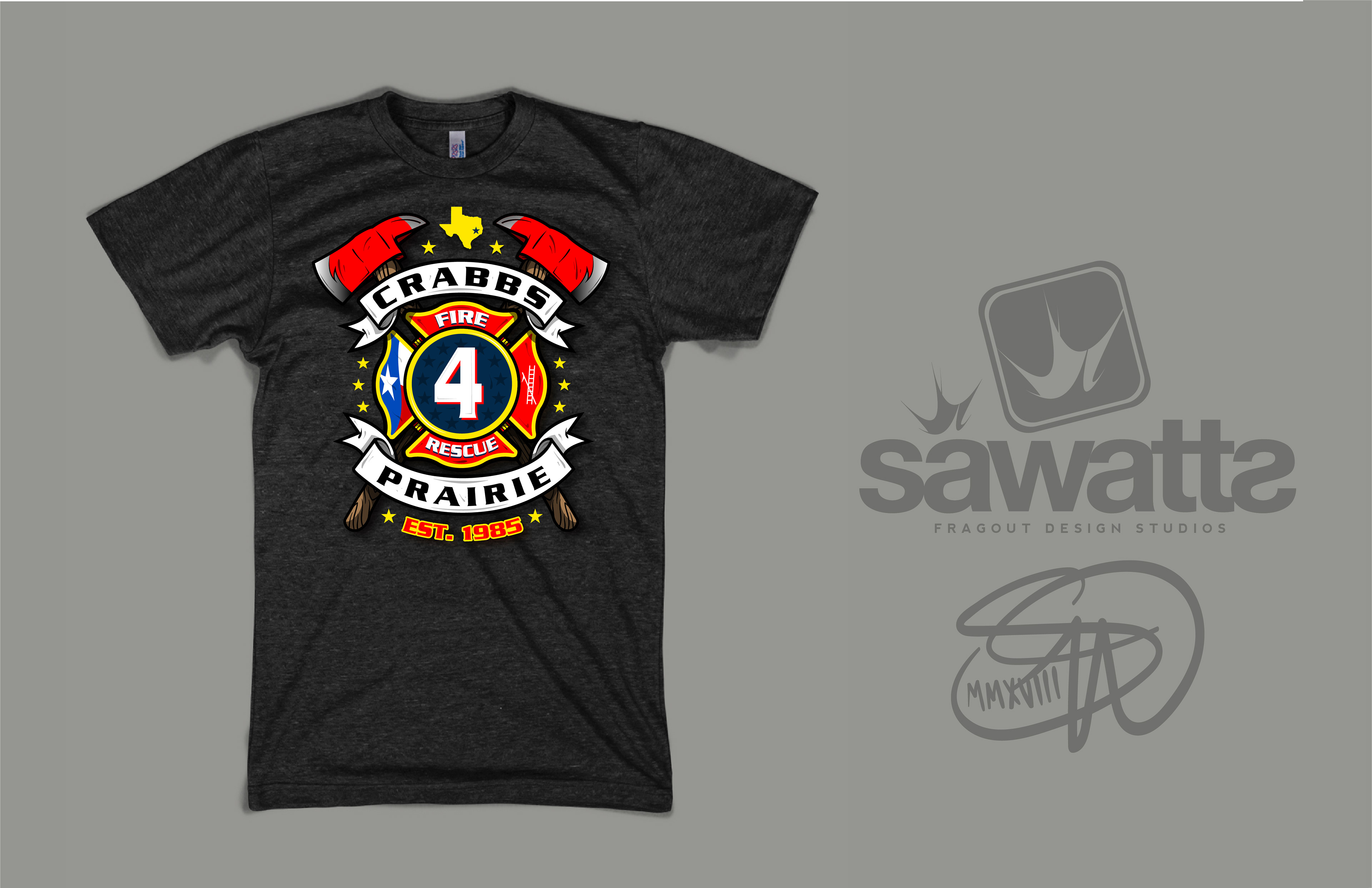 Fragout Design Studios Volunteer Fire Department Unit Patch Design Fragout Design Studios Volunteer Fire Department Unit Patch Design