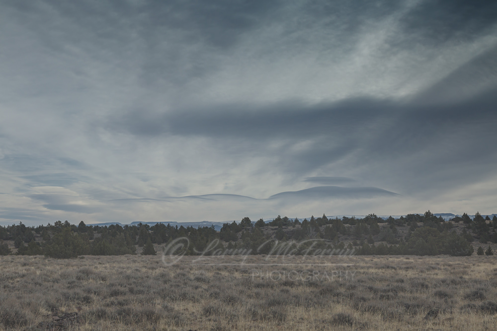 Clouds over Steens Mountain, Oregon - Image #5289