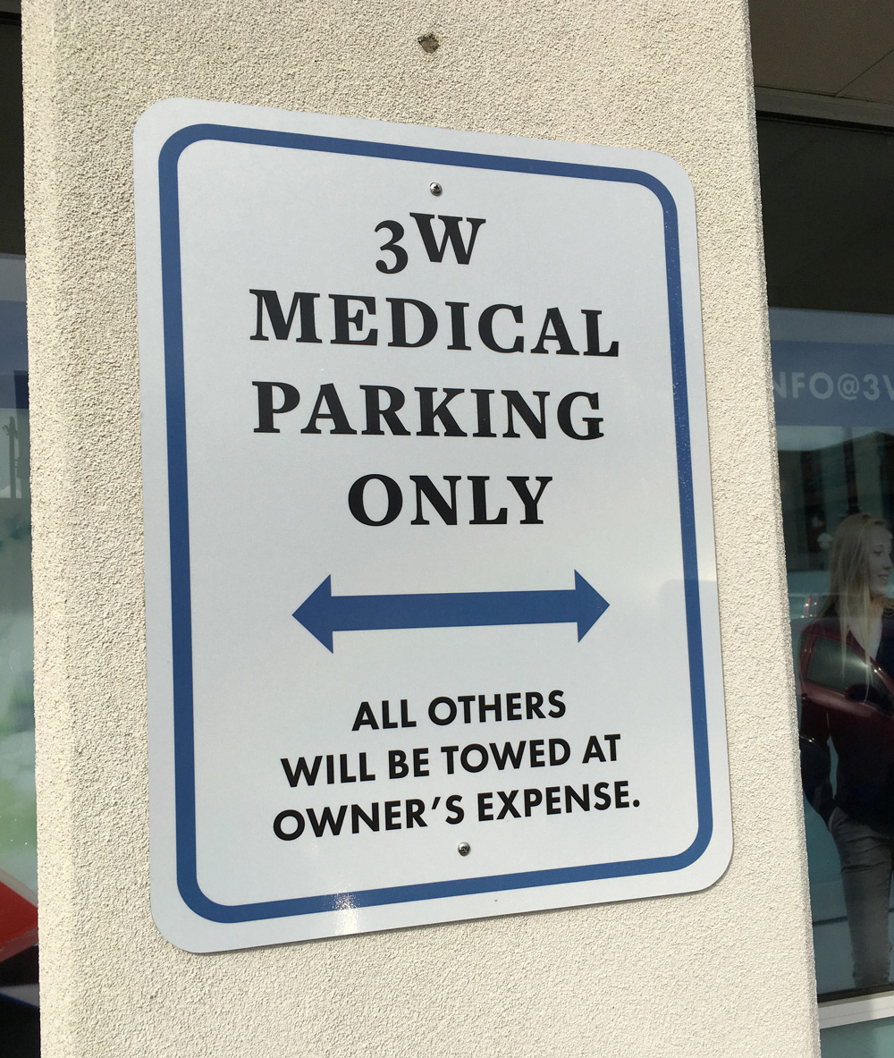 parking sign
