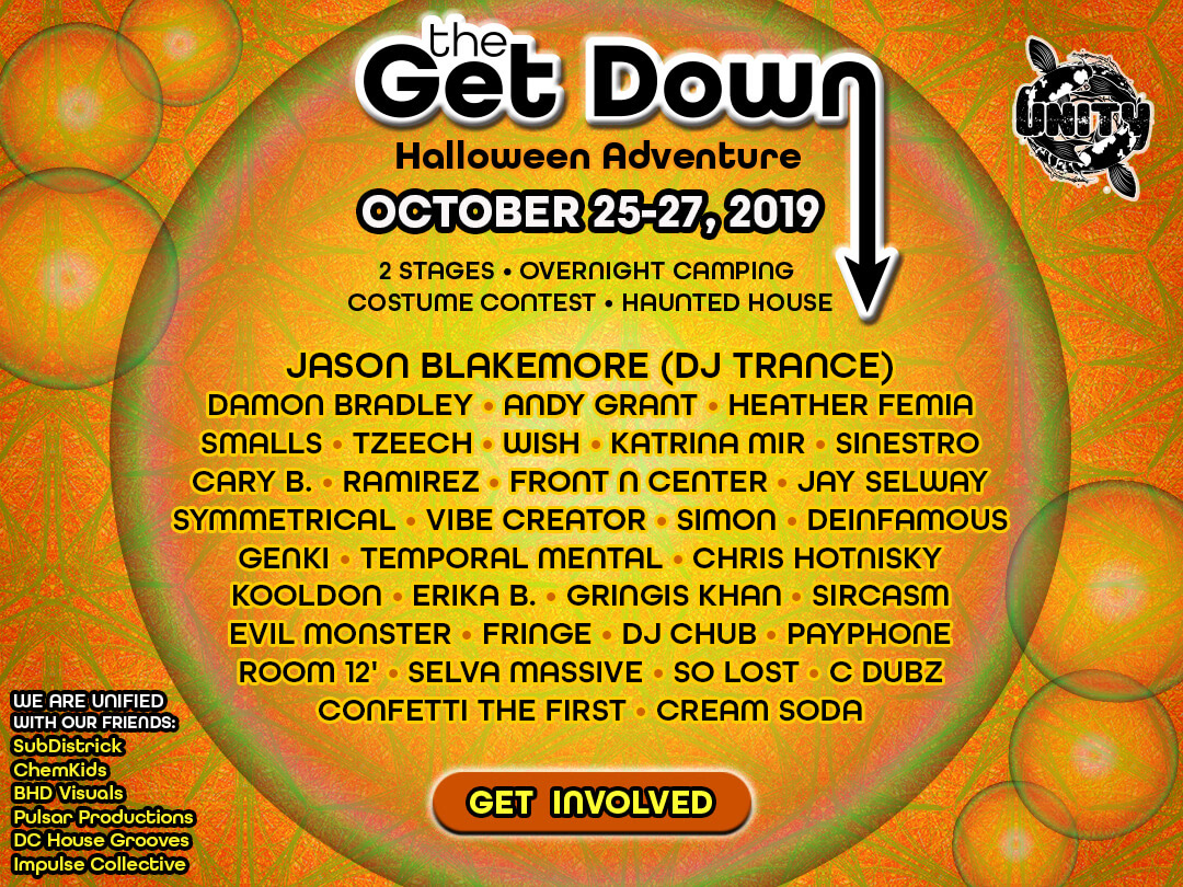 Temporary landing page for event email list sign-up [hover state]