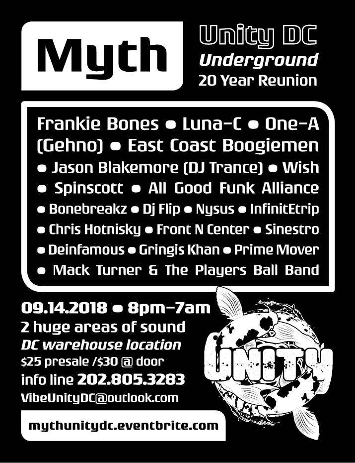 Digital Design: the client requested a reversed version of the poster to promote the musician lineup with online marketing