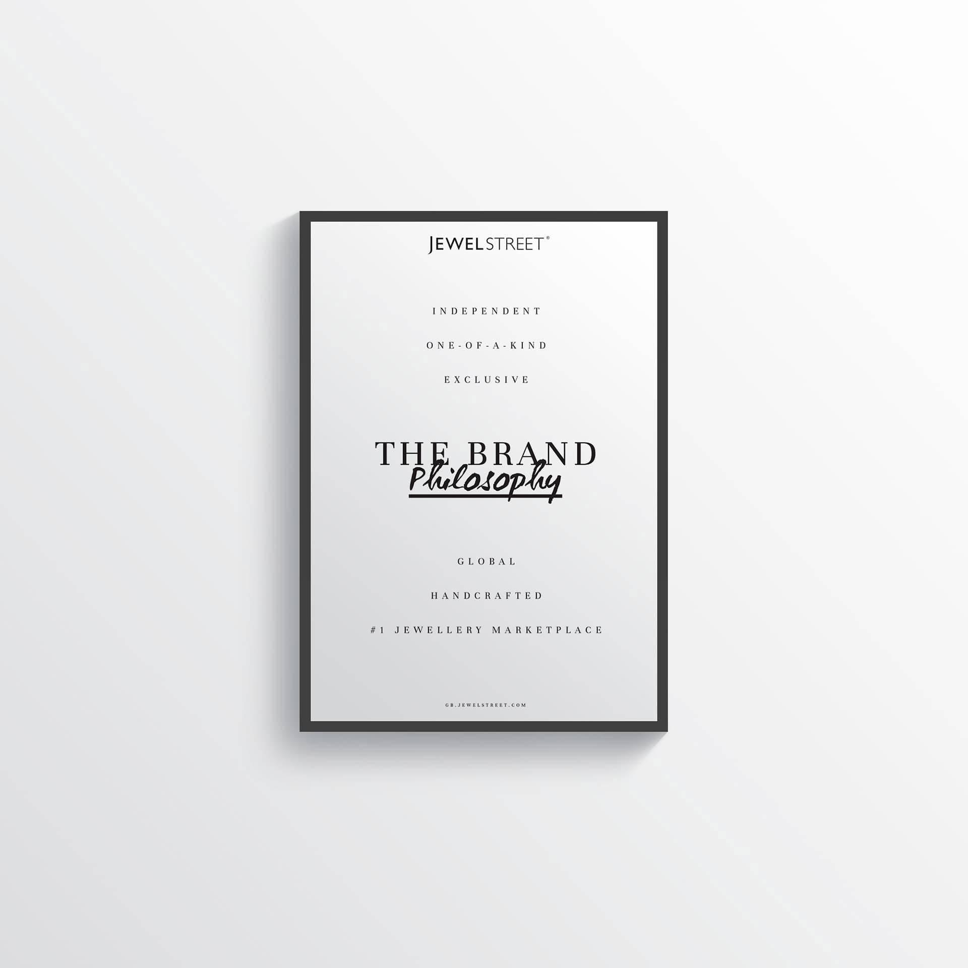 Brand Philosophy Print Design