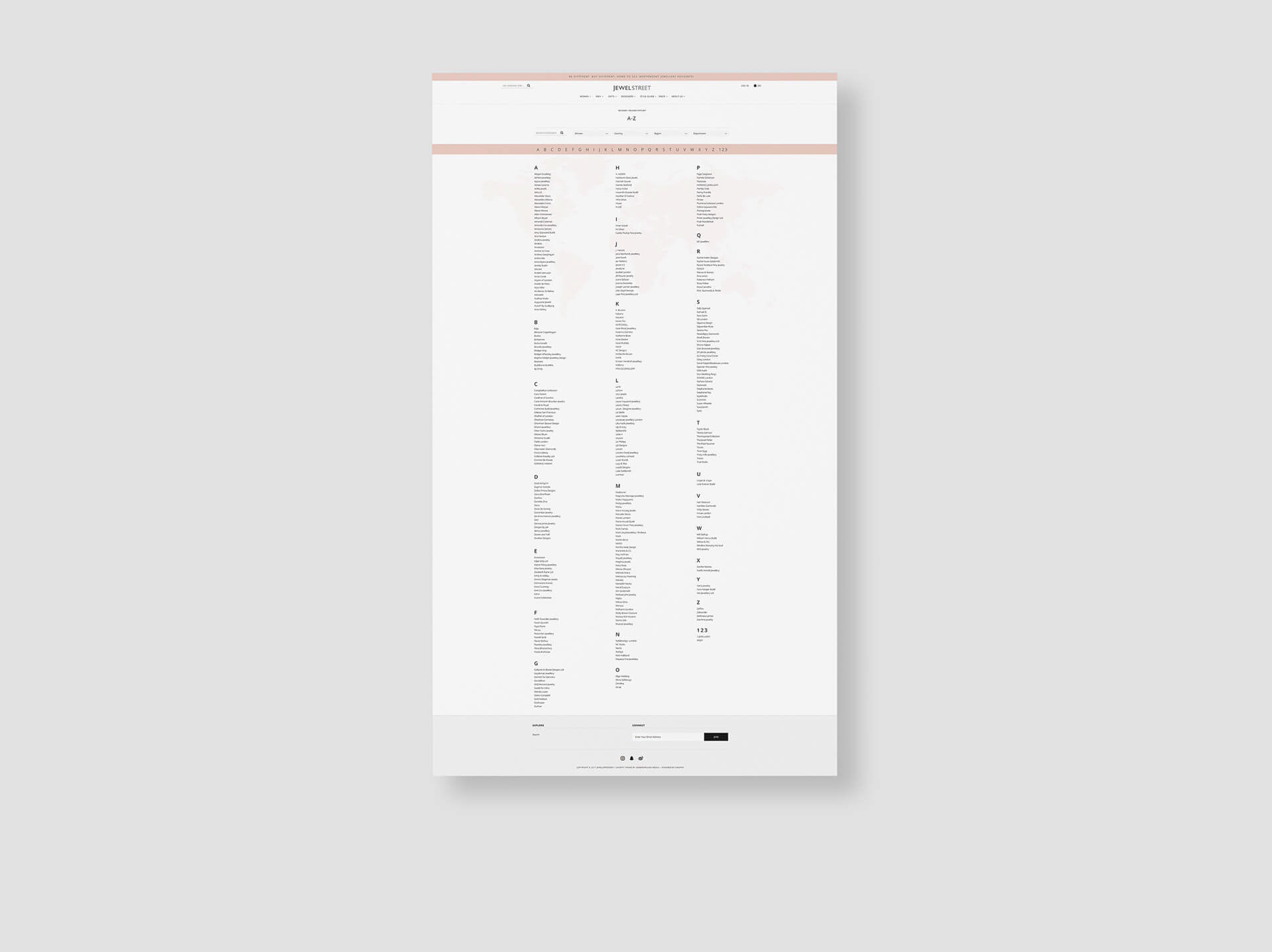 Web Design - Brand A-Z