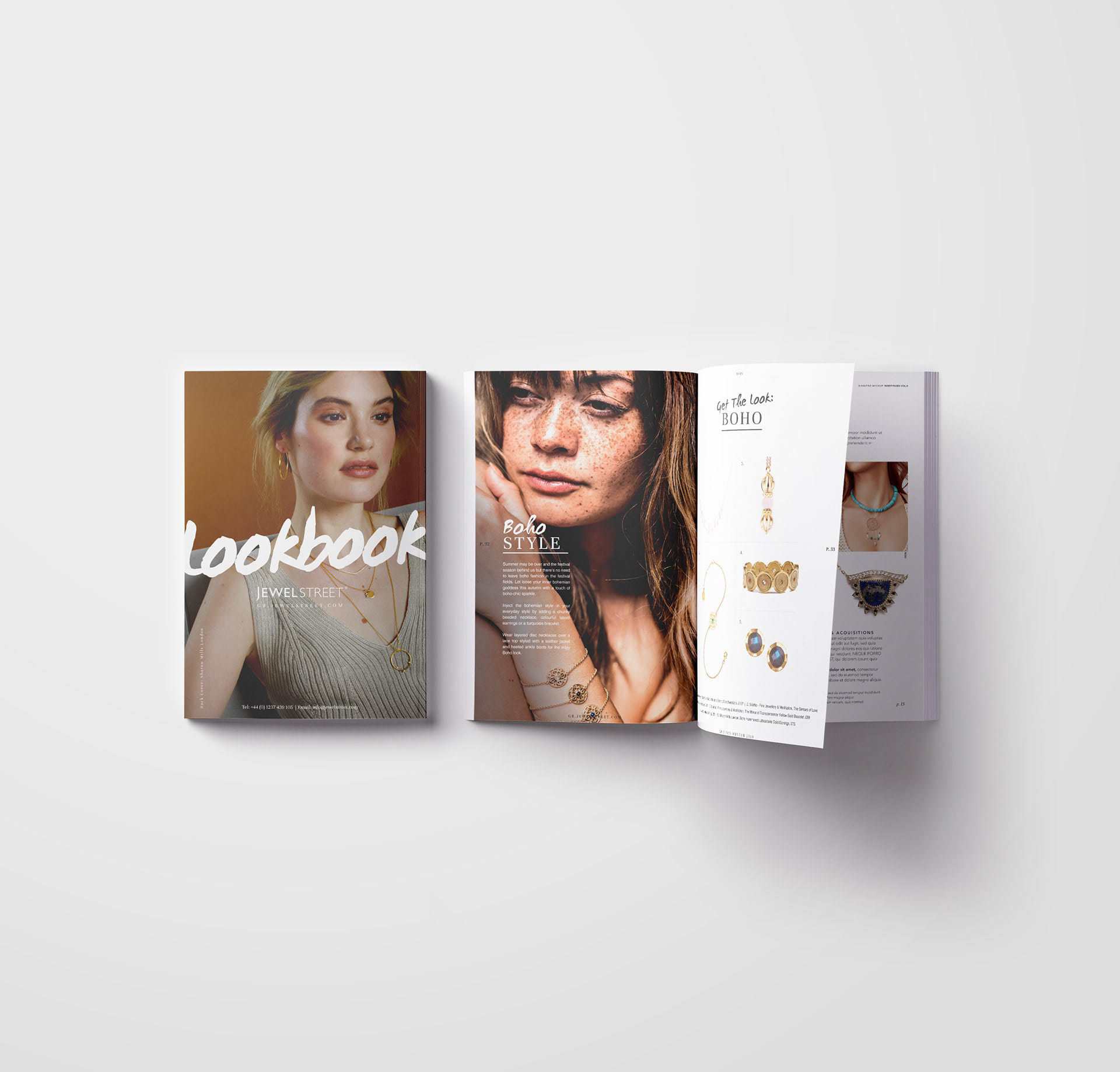 AW18 Lookbook - Back Cover & Inside Pages