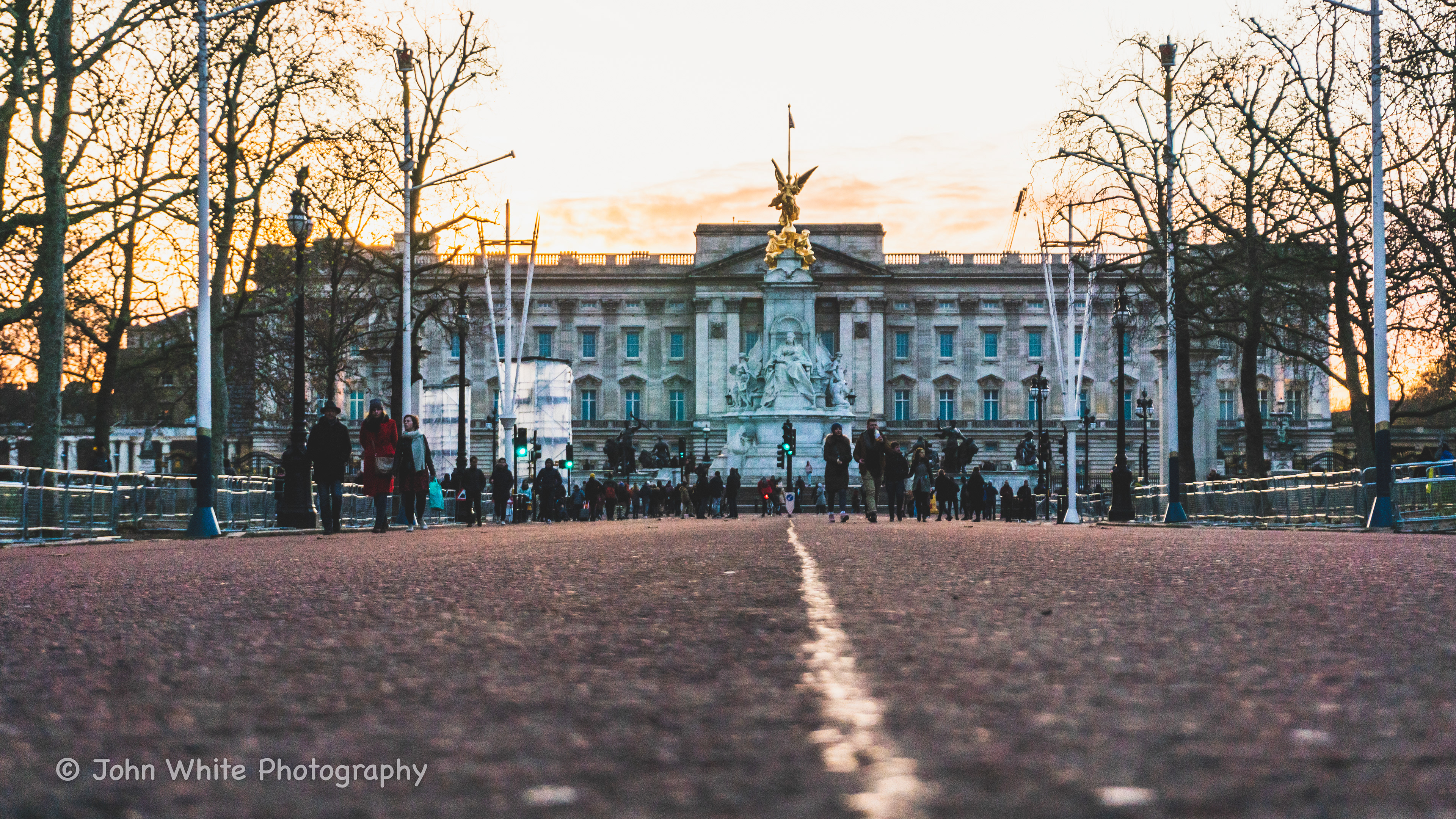 Sunset Buckingham Palace