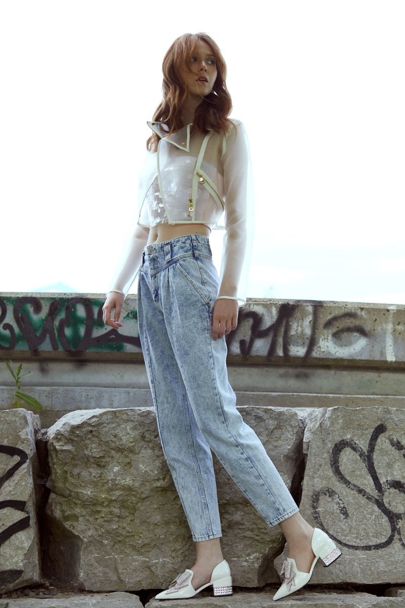 Fiona Park (Next Canada). Photography by Freya de Tonnancour. Makeup by Emma Rafizadeh. Hair by Maryam Adil.