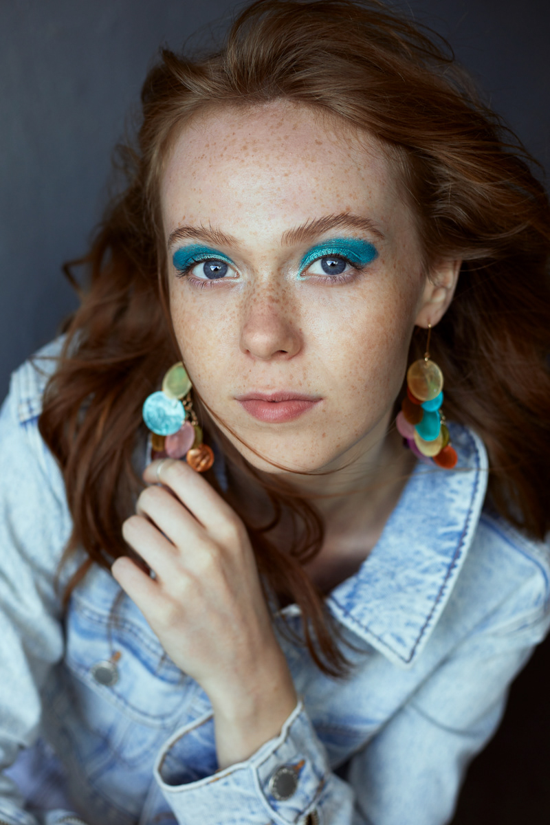 Fiona Park (Next Canada). Photography by Freya de Tonnancour. Makeup by Emma Rafizadeh. Hair by Maryam Adil.