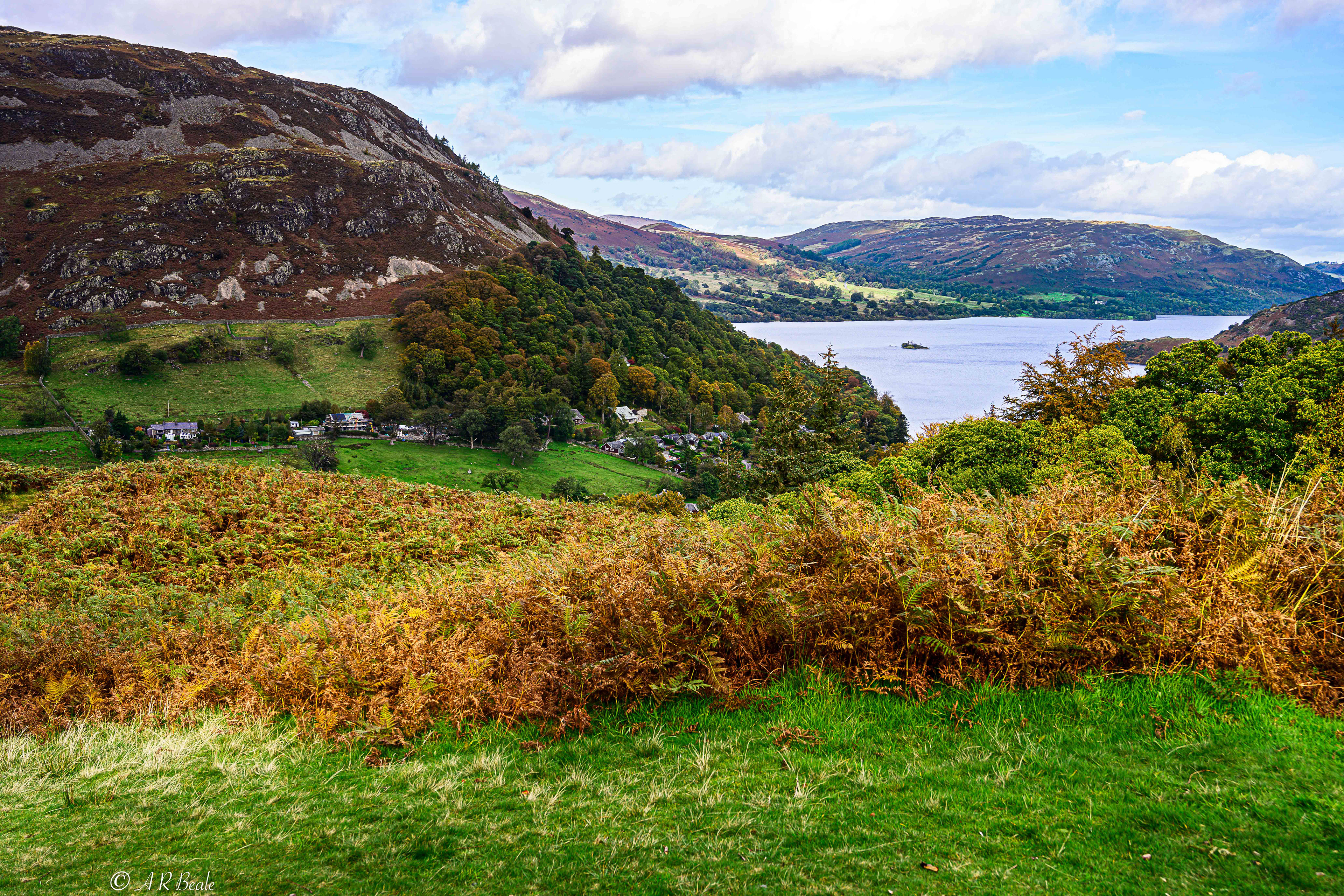 One of the many views from above Lanty's Tarn. This one over Ullswater