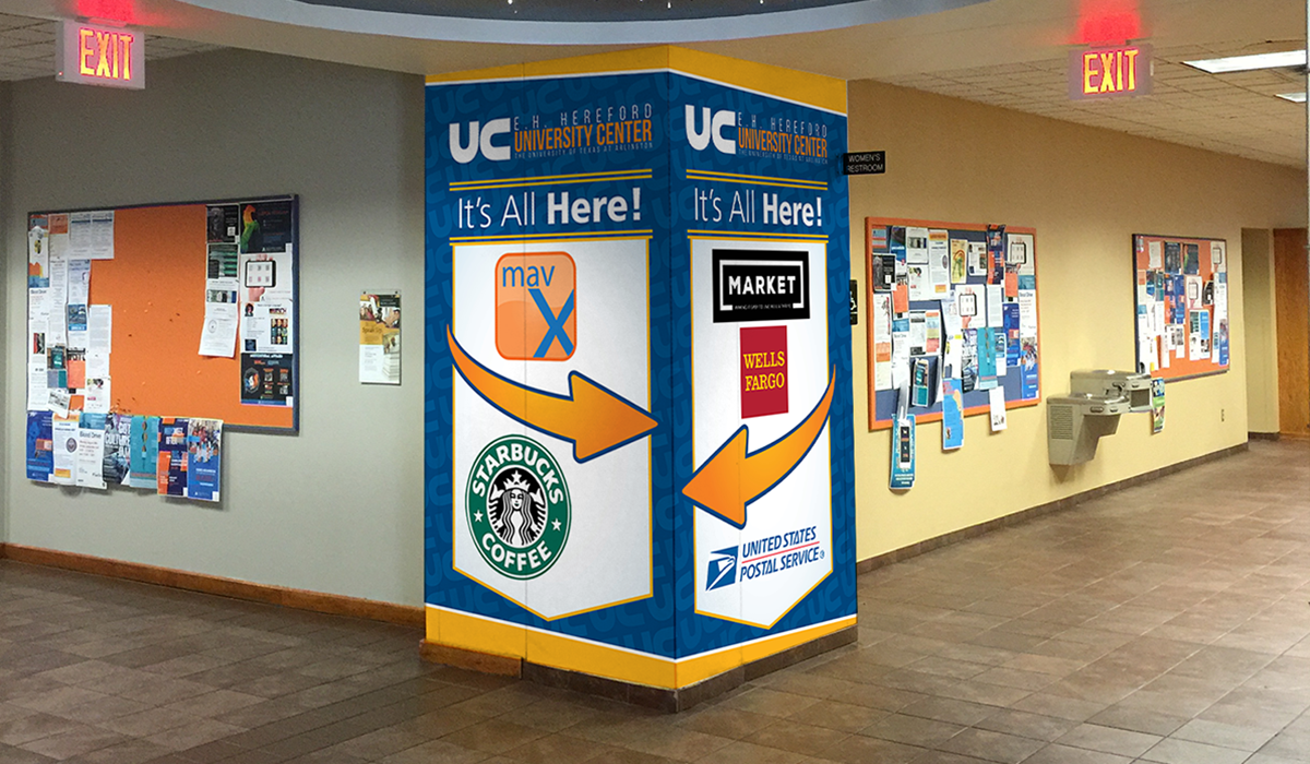 UT Arlington - Rear Mock-Up