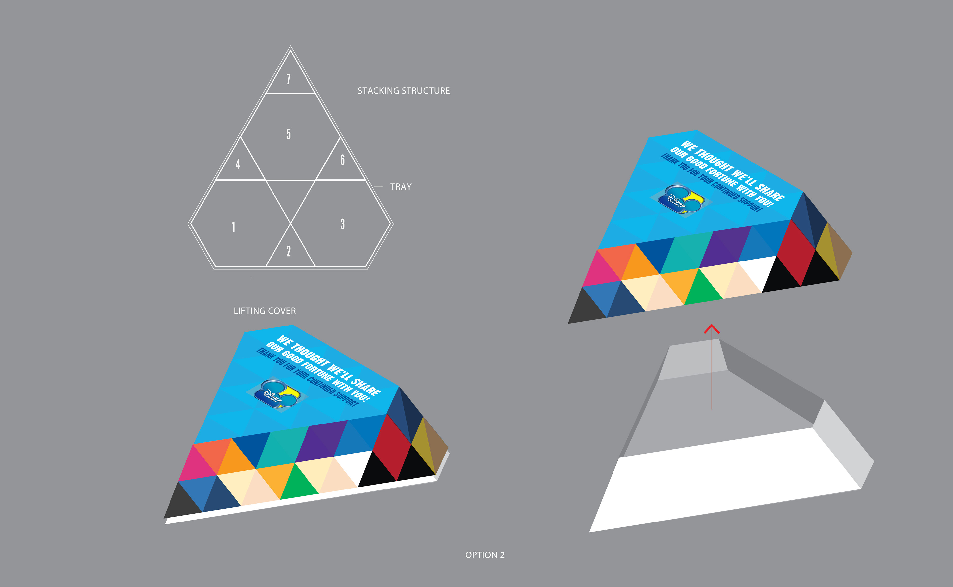 The box shape was a custom form simplified for strength and access