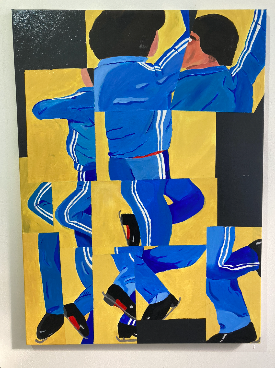 Danser - acryl op doek - 80cm x 110cm
