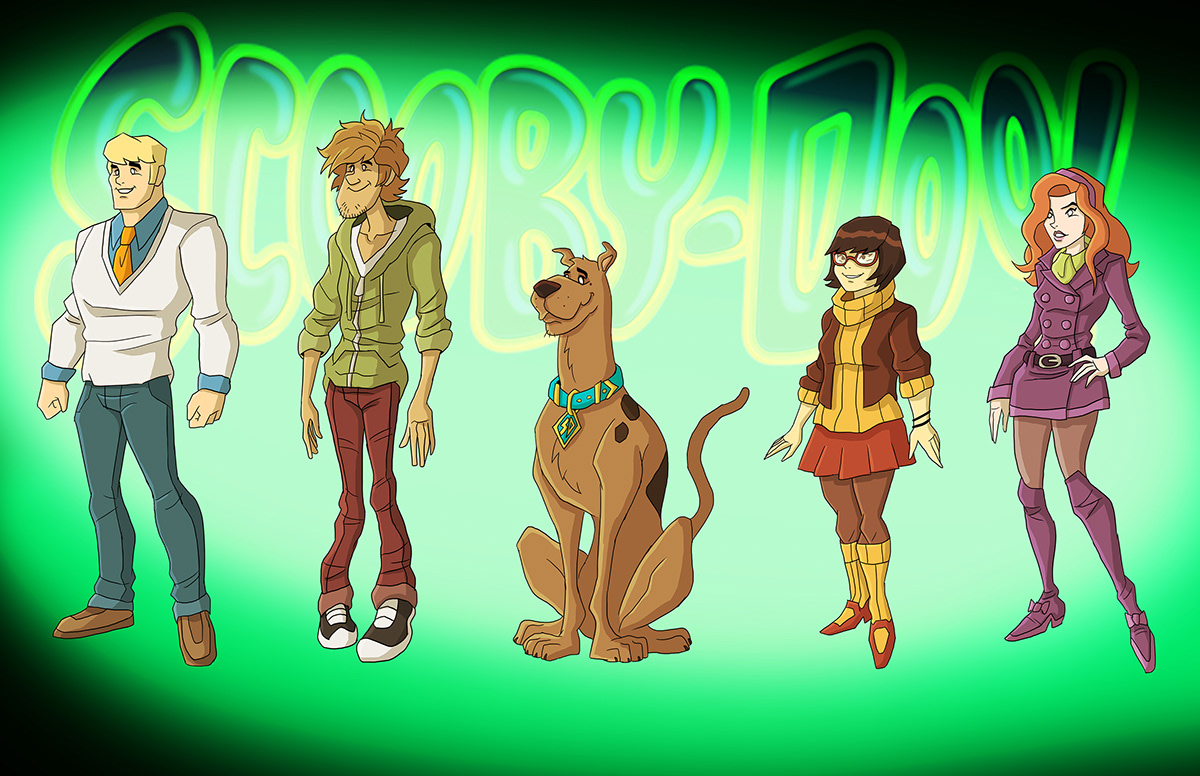 David Jamison - Scooby Doo Redesign