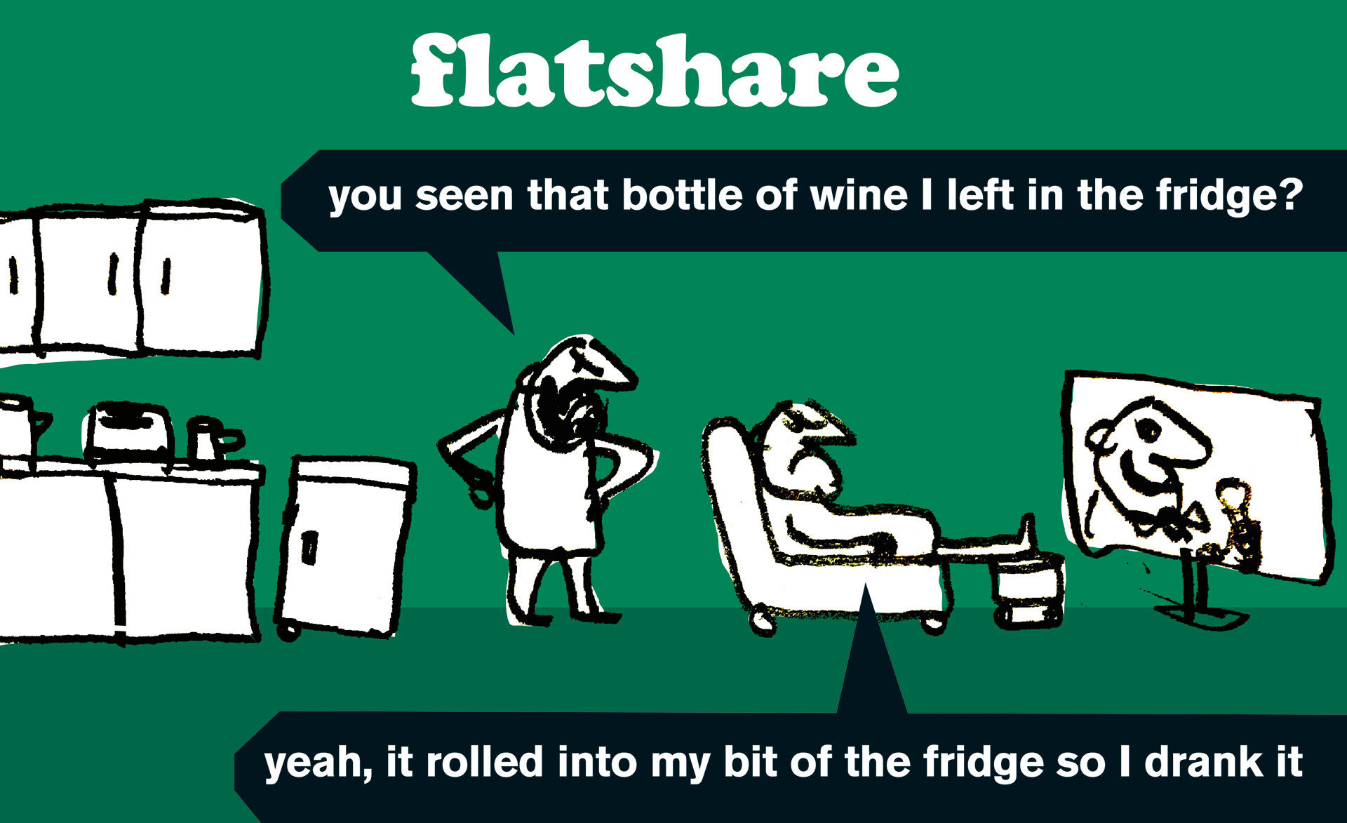 2020- flat share