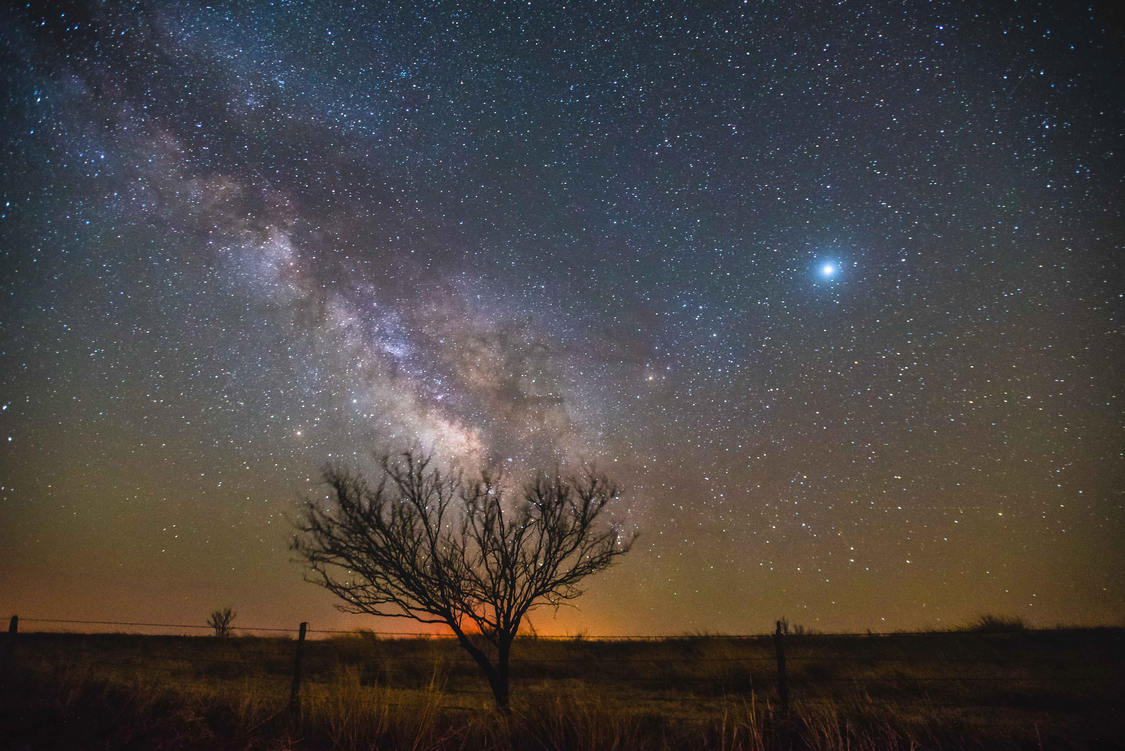 Milky Way in Goodnight Texas