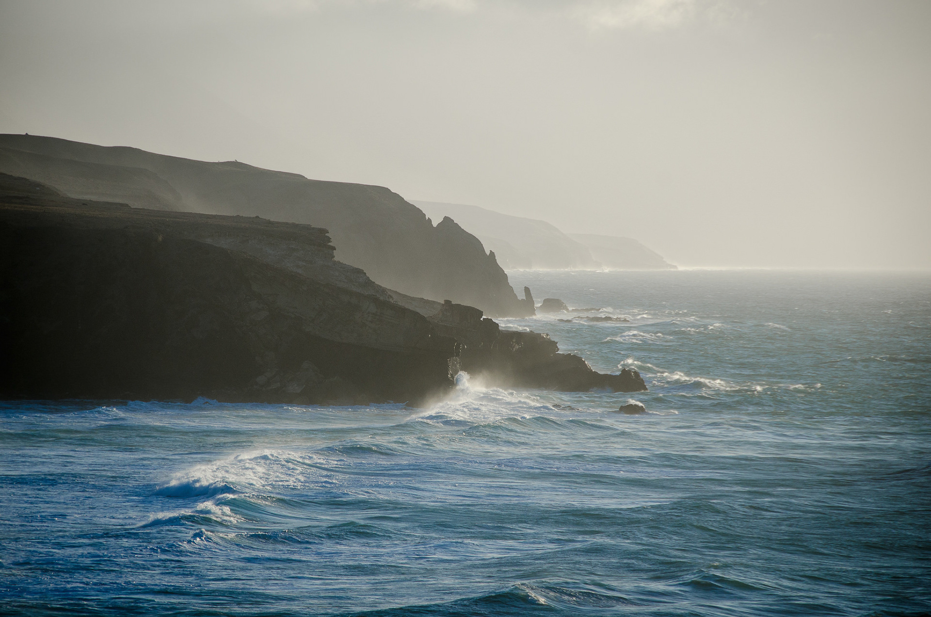 Misty Coastline, Fuerteventura
