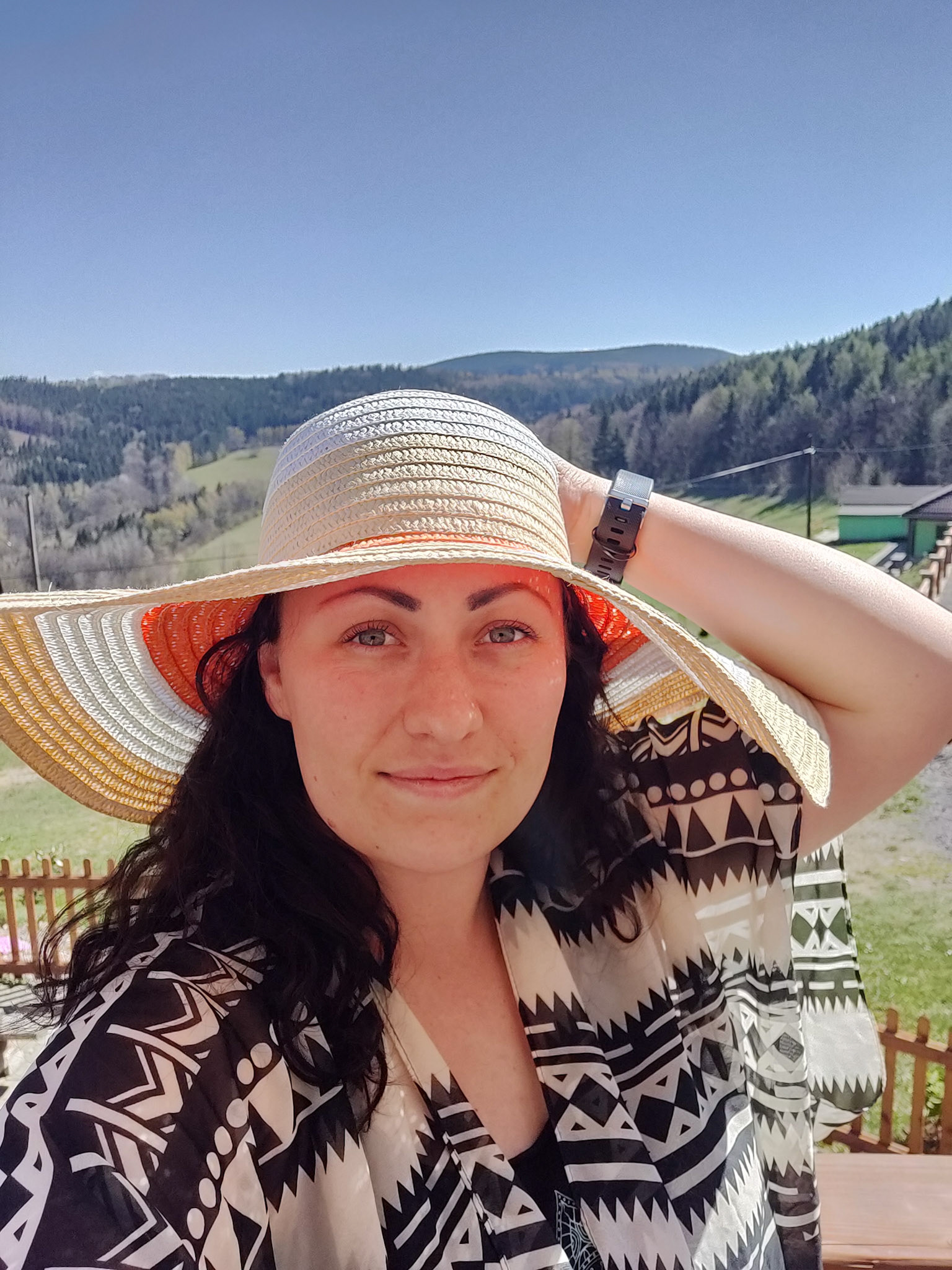 Me enjoying my vacation