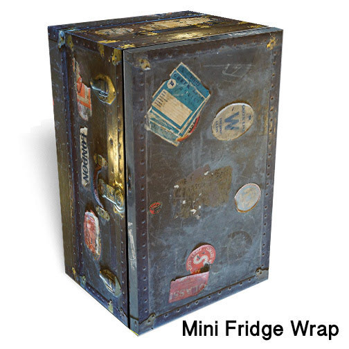 Vintage Chest Mini Fridge Wrap — RM Wraps LLC, 50% OFF