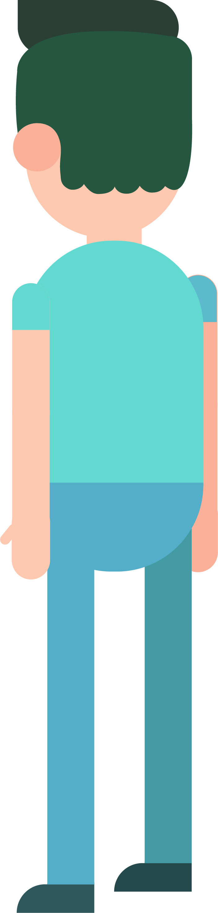 Character design, Back