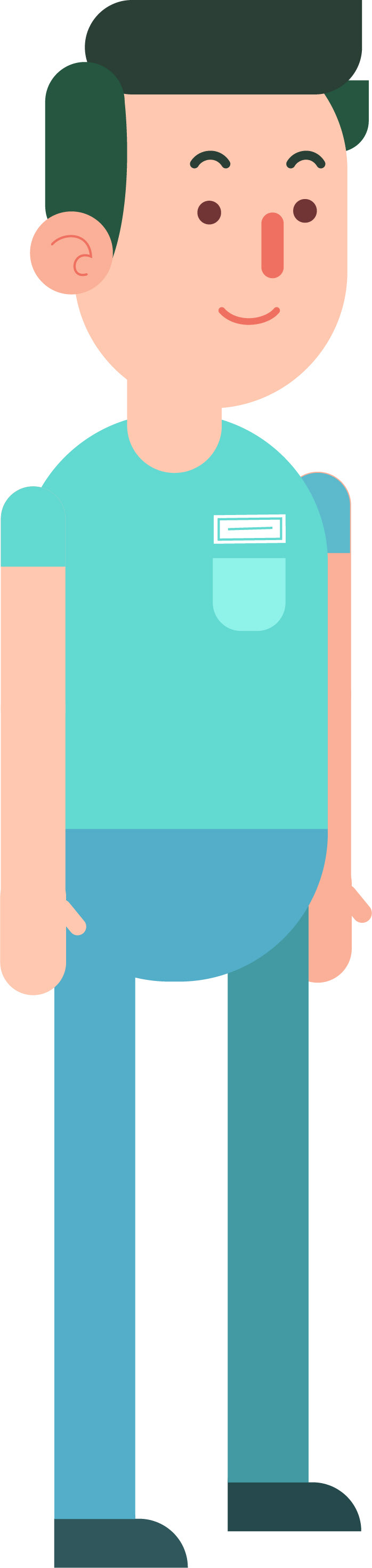 Character design, Front
