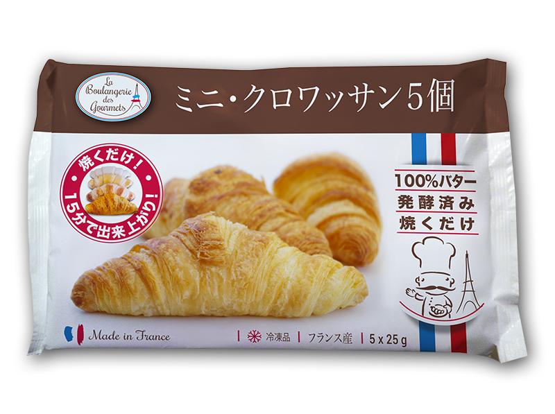 French croissant packaging in japanese