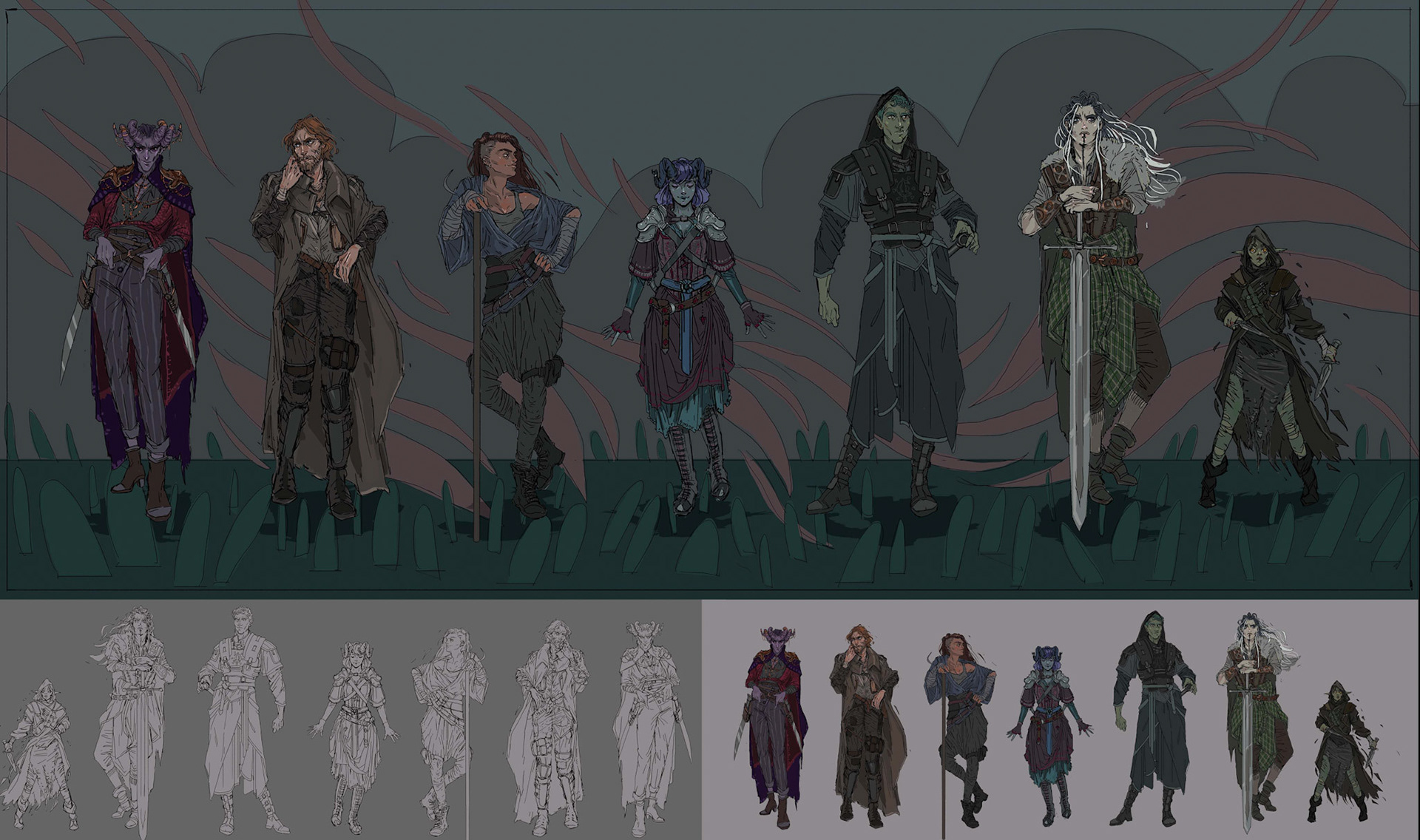 Mighty Nein outfit redesign