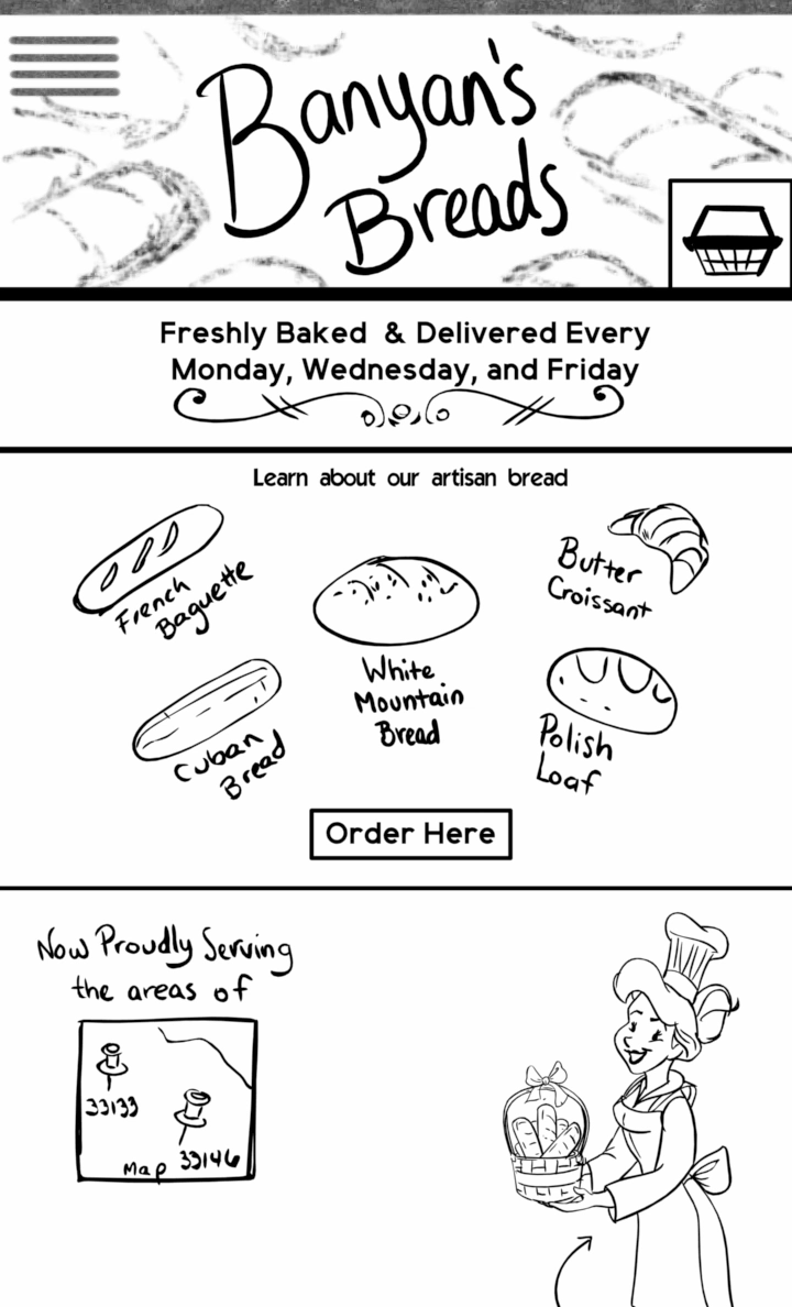 Paper Prototype - Main Page