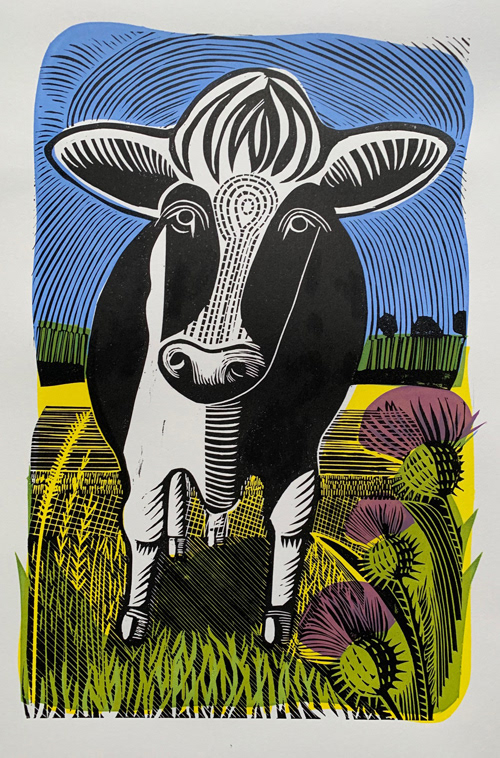 Linocut: I Know £100