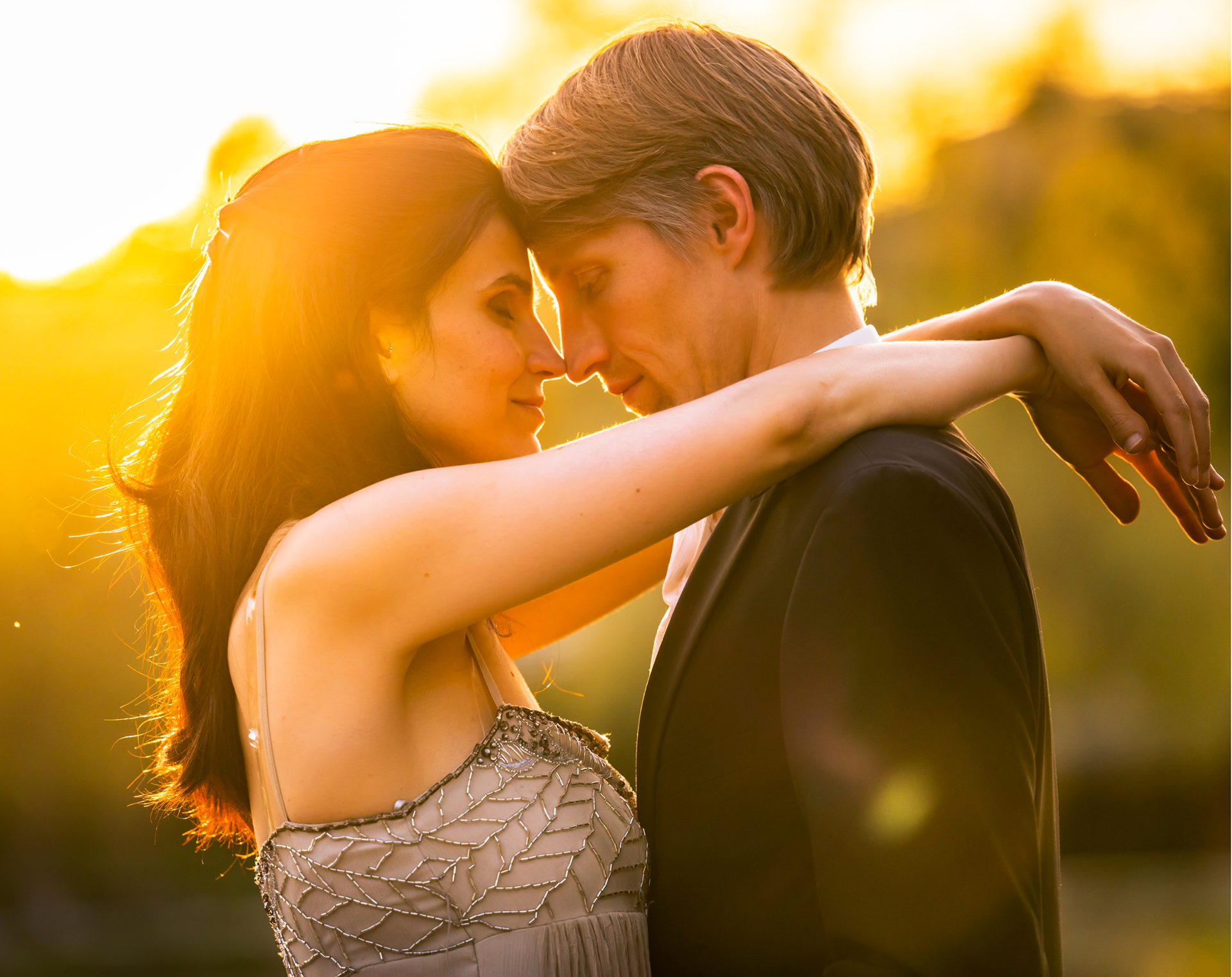 Simón & Marina - Hochzeitsfotografie Basel - Merian Garten
